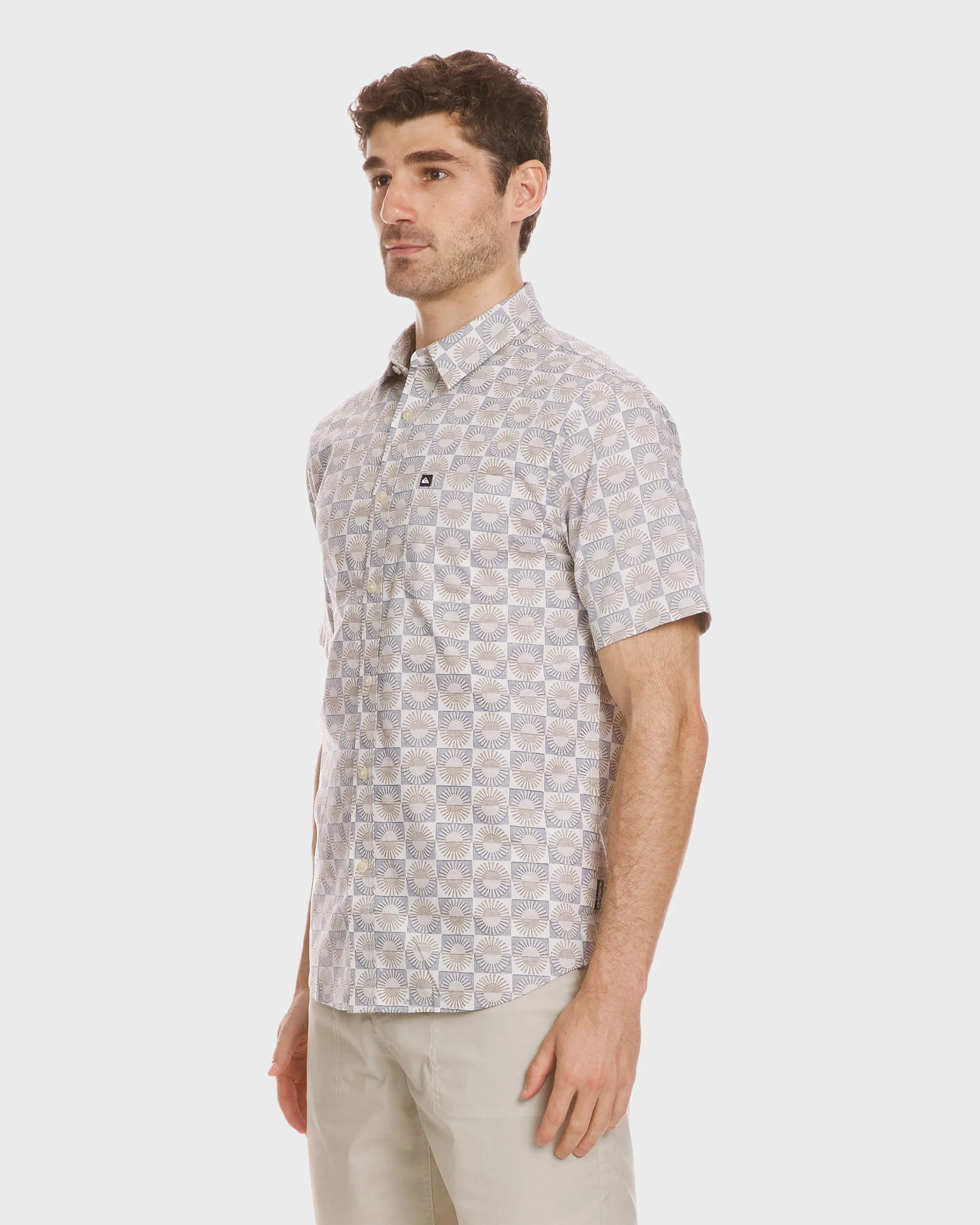Florever Classic Short Sleeve Shirt - Silver Birch sold by Quiksilver product image thumbnail 3