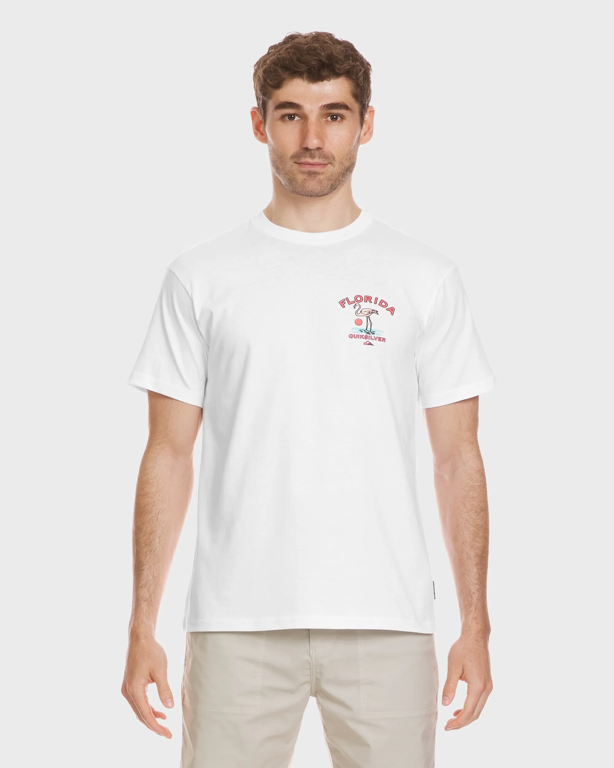Fl Native Bird T-Shirt - White sold by Quiksilver