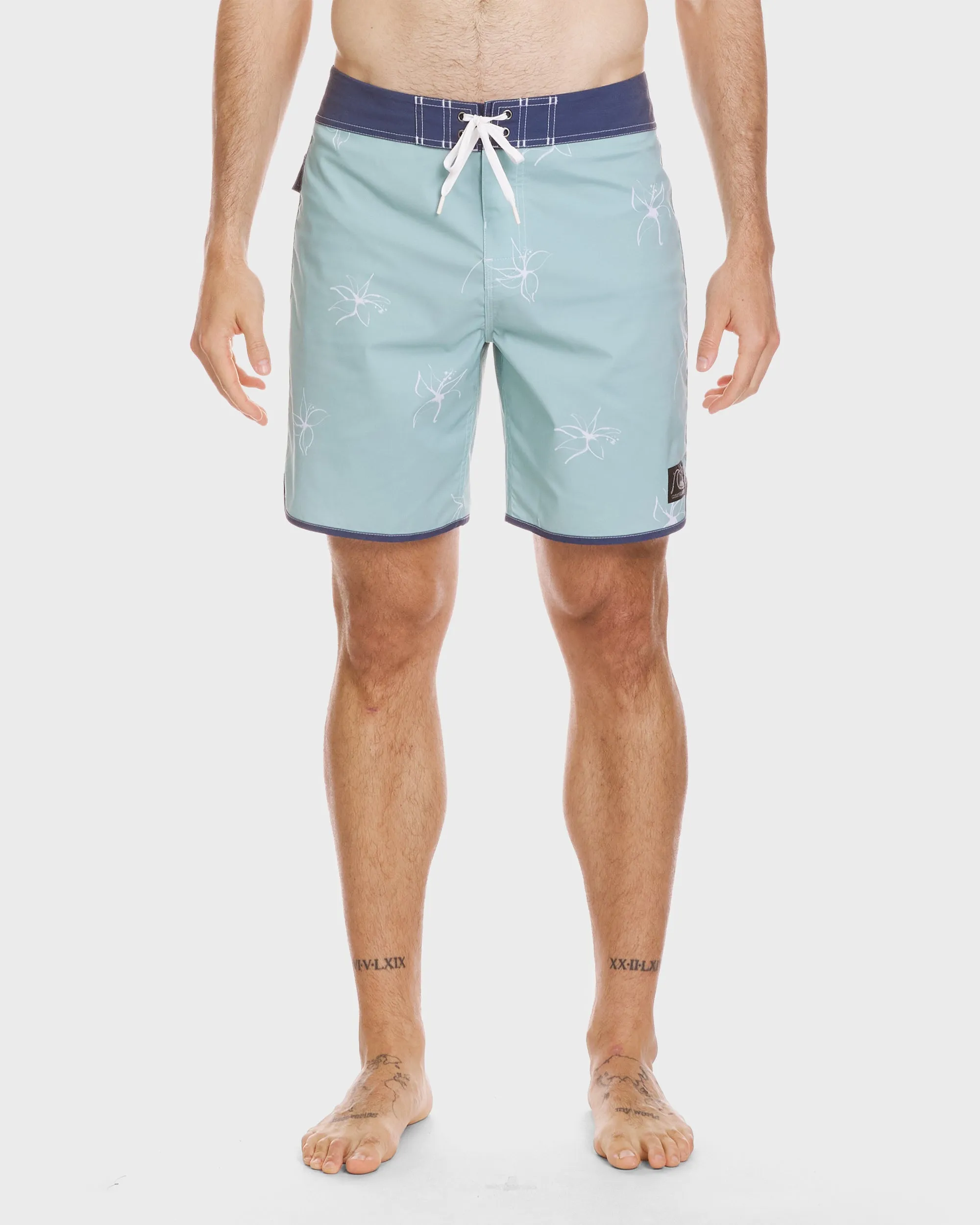 Original Scallop 18" Boardshorts - Jade Gray sold by Quiksilver