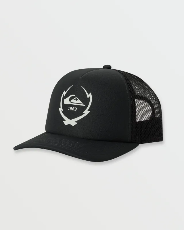 Ways Trucker Hat - Phantom sold by Quiksilver