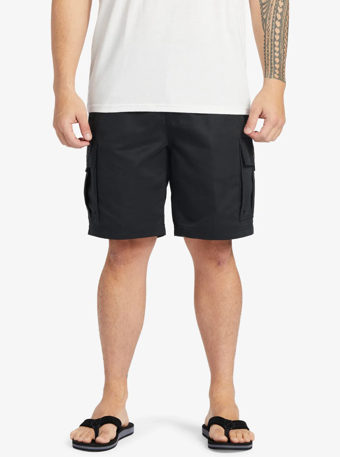 Waterman Maldive Atoll 20" Cargo Shorts - Black sold by Quiksilver product image thumbnail 3