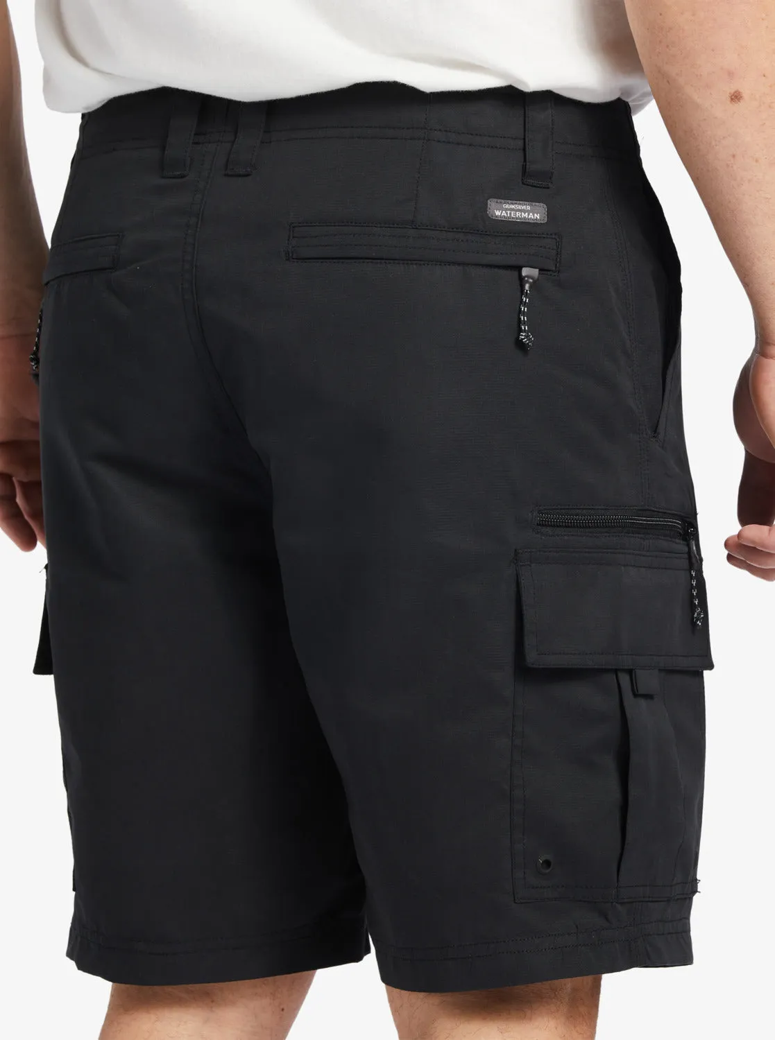 Waterman Maldive Atoll 20" Cargo Shorts - Black sold by Quiksilver product image thumbnail 5