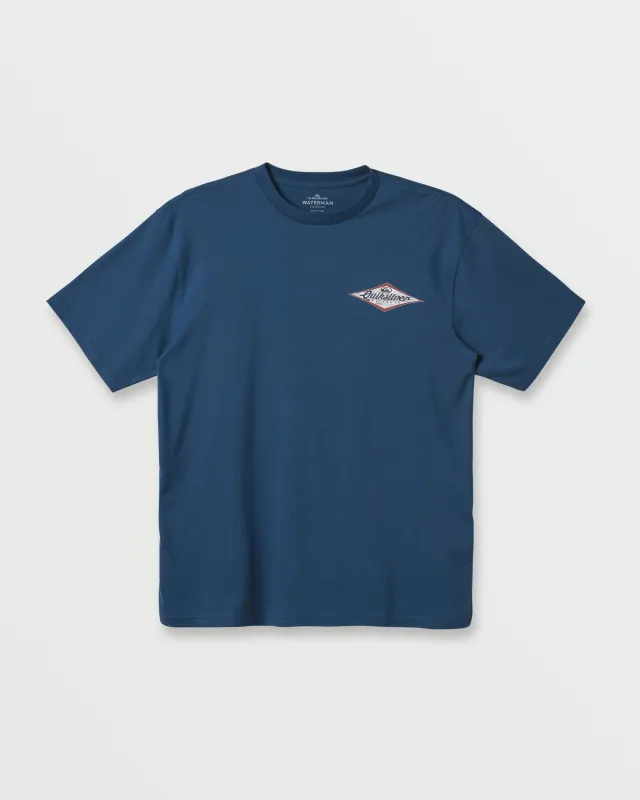 Waterman Island Crest T-Shirt - Wave sold by Quiksilver
