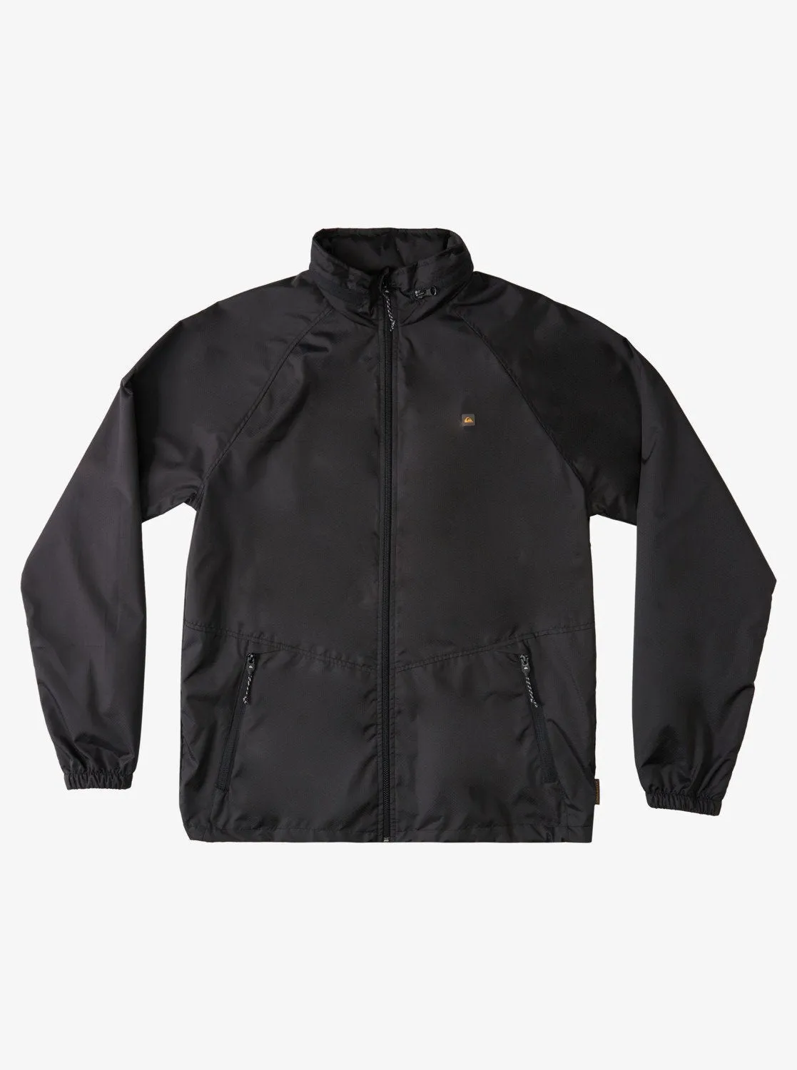 Waterman Shell Shock Water-Resistant Lightweight Mini Ripstop Windbreaker - Black sold by Quiksilver