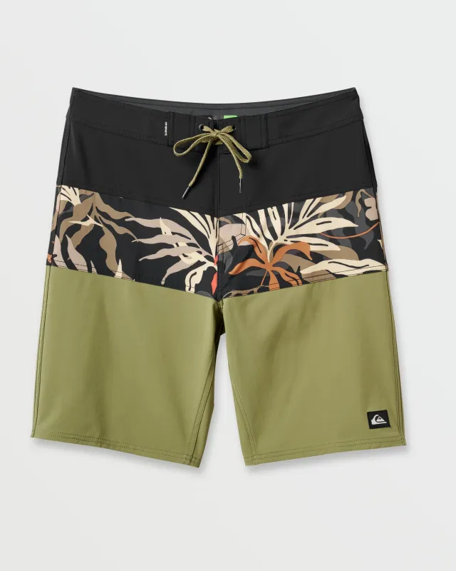 Surfsilk Panel 20" Boardshorts - Aloe sold by Quiksilver