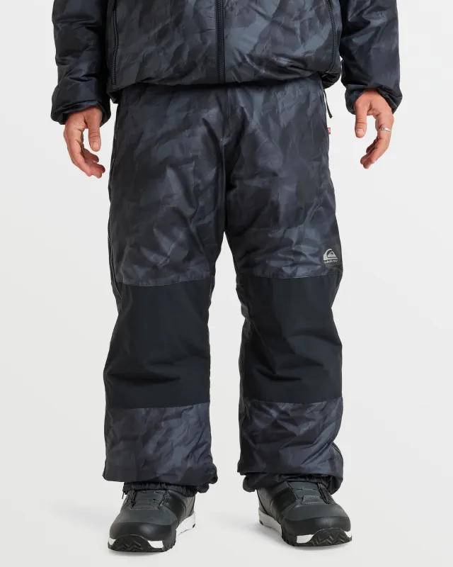 Travis Rice Expedition Snow Pants - Tr Black Paper sold by Quiksilver