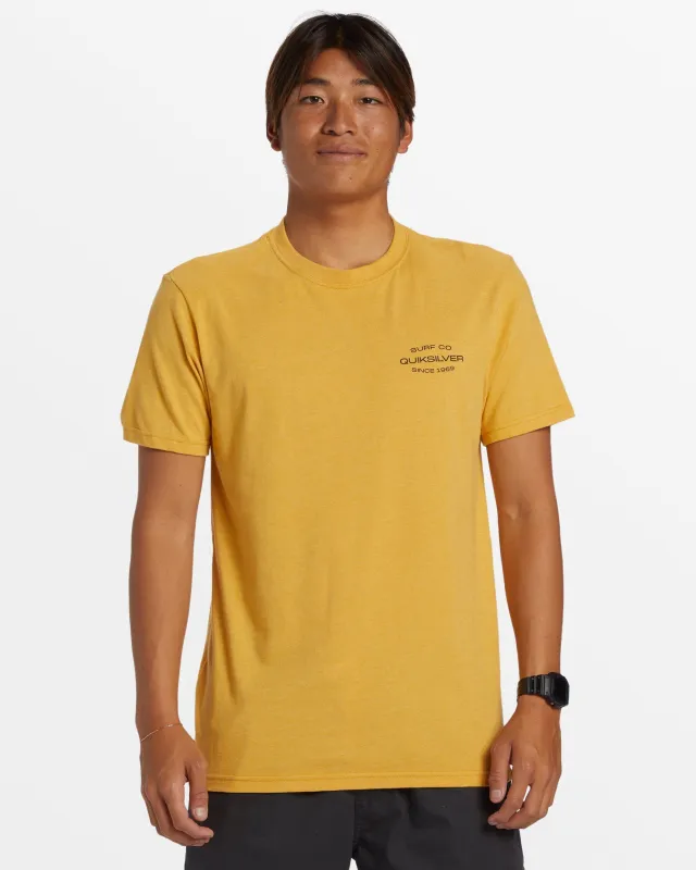 Surf Lockup T-Shirt - Bright Gold Heather sold by Quiksilver