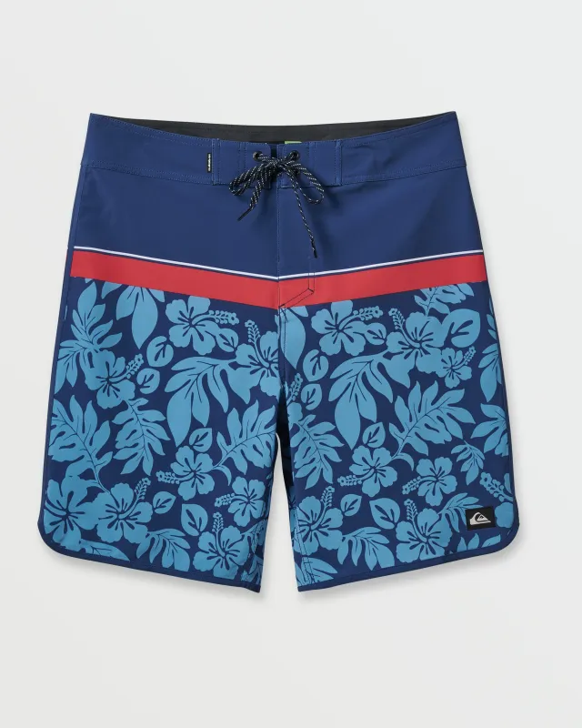 Surfsilk Hawaii Scallop 19" Boardshorts - Estate Blue sold by Quiksilver