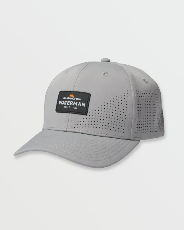 Waterman Perf Turf 2 Hat - Carbon sold by Quiksilver