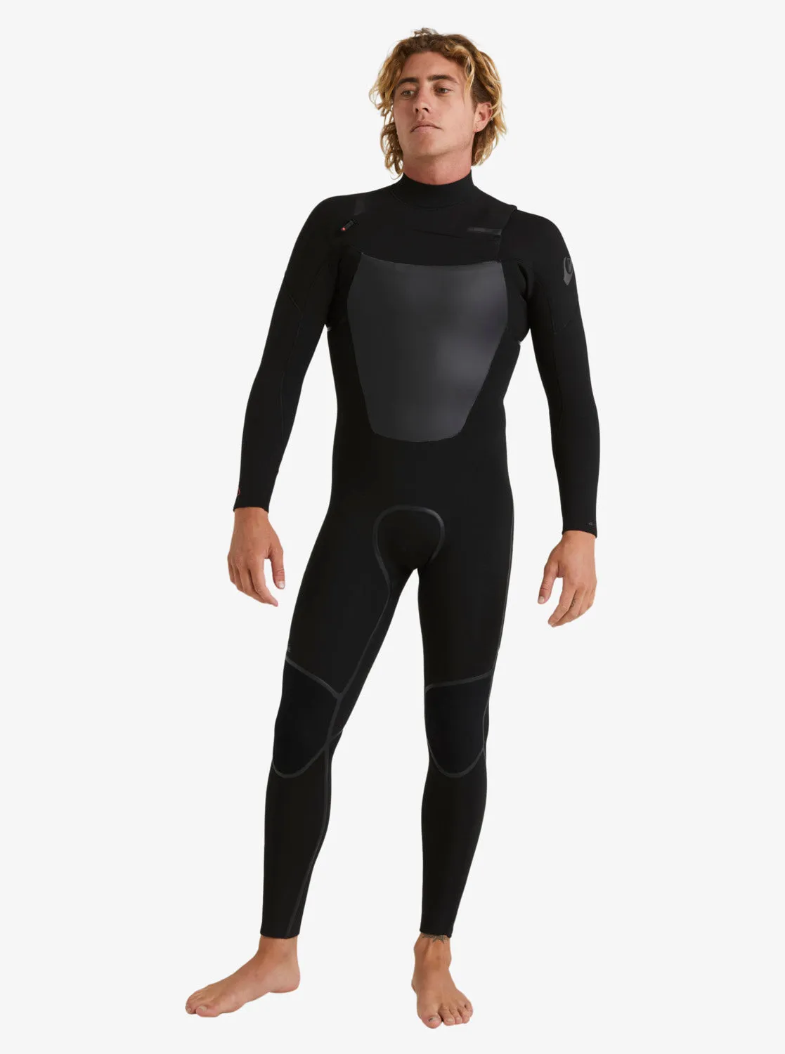 4/3mm Marathon Sessions GBS Chest Zip Wetsuit - Black sold by Quiksilver product image thumbnail 2
