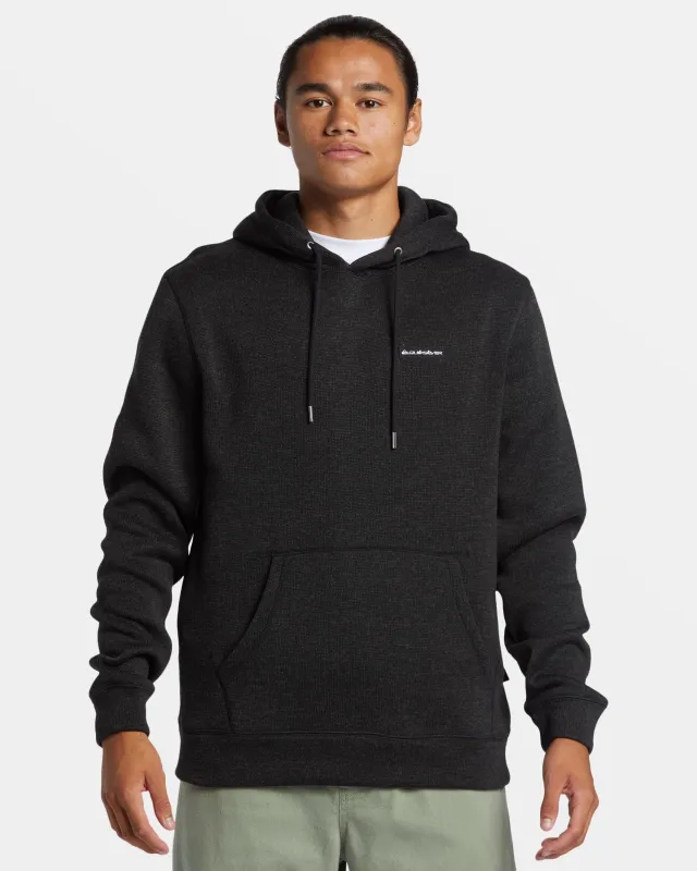 Keller Hoodie - Black Heather made by Quiksilver