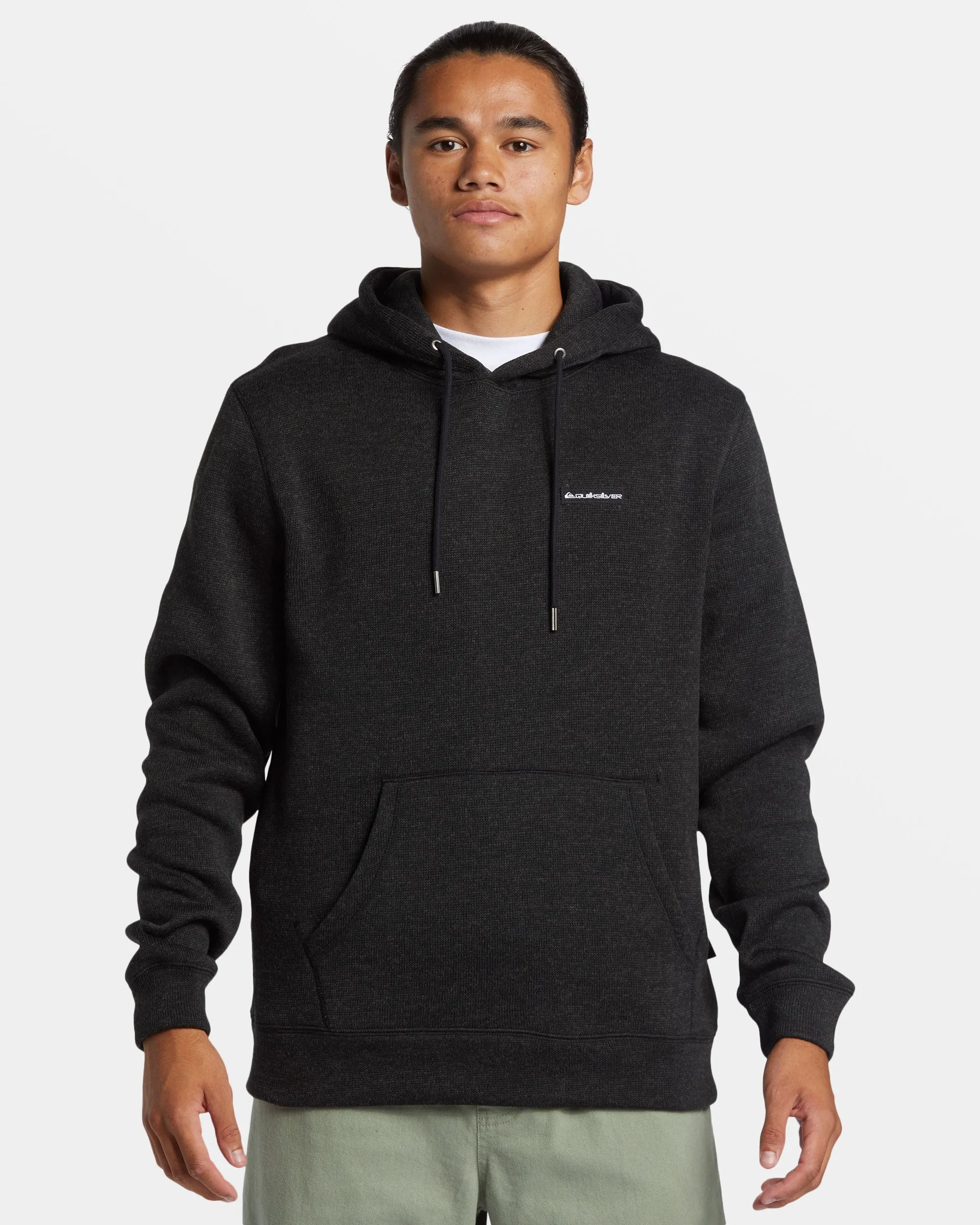 Keller Hoodie - Black Heather sold by Quiksilver