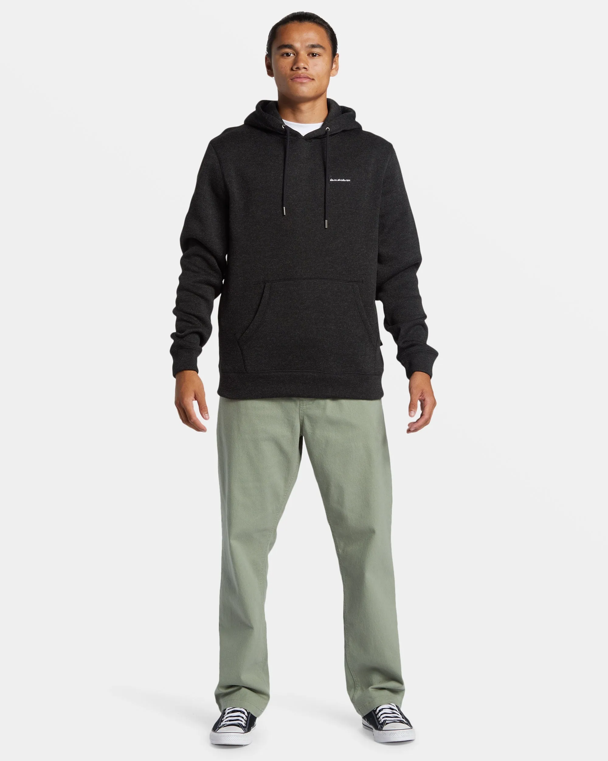 Keller Hoodie - Black Heather sold by Quiksilver product image thumbnail 3