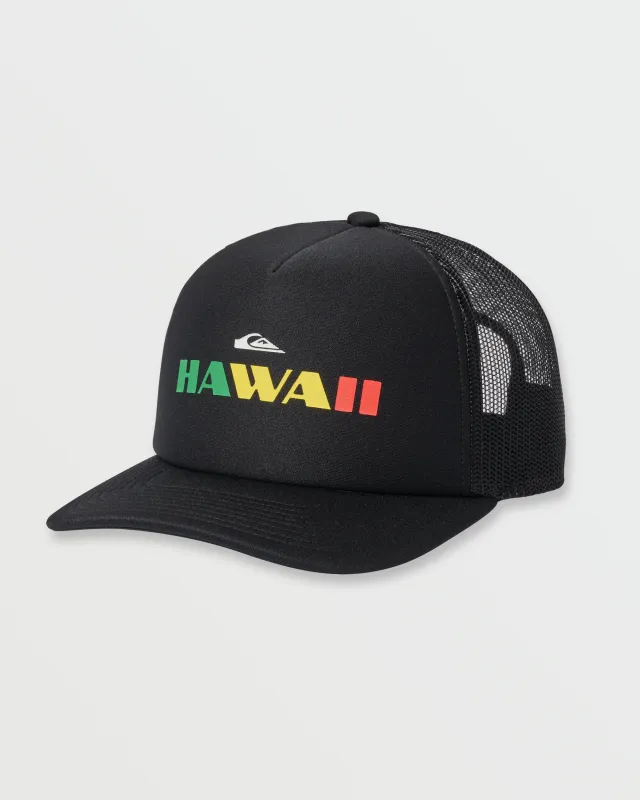 Hi 80H8 Trucker Hat - Black sold by Quiksilver
