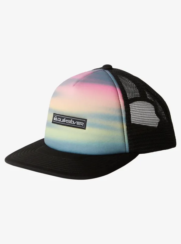 Emu Coop Trucker Hat - Prism Pink made by Quiksilver