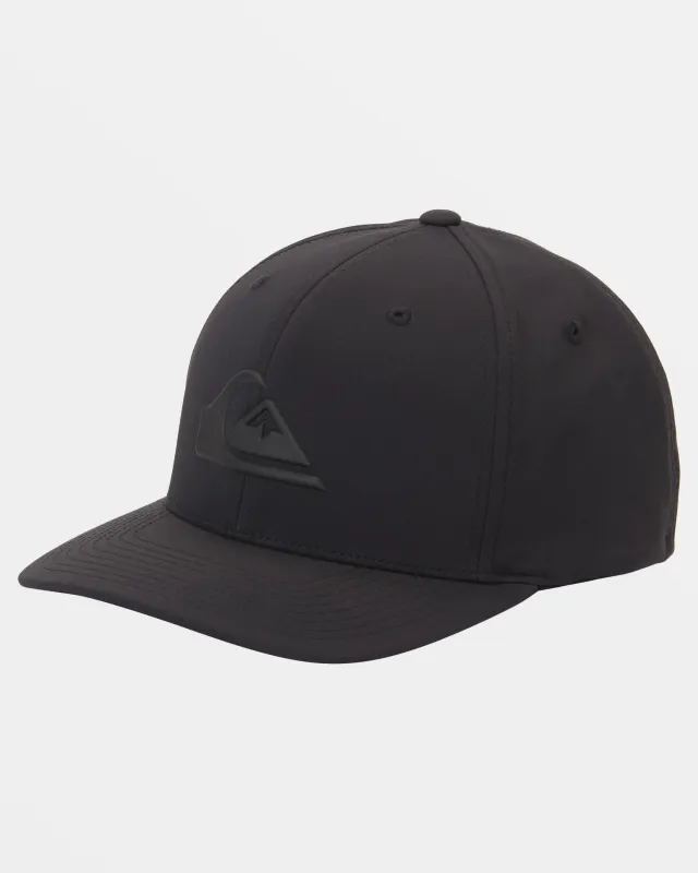 Amped Up Flexifit Hat - True Black sold by Quiksilver