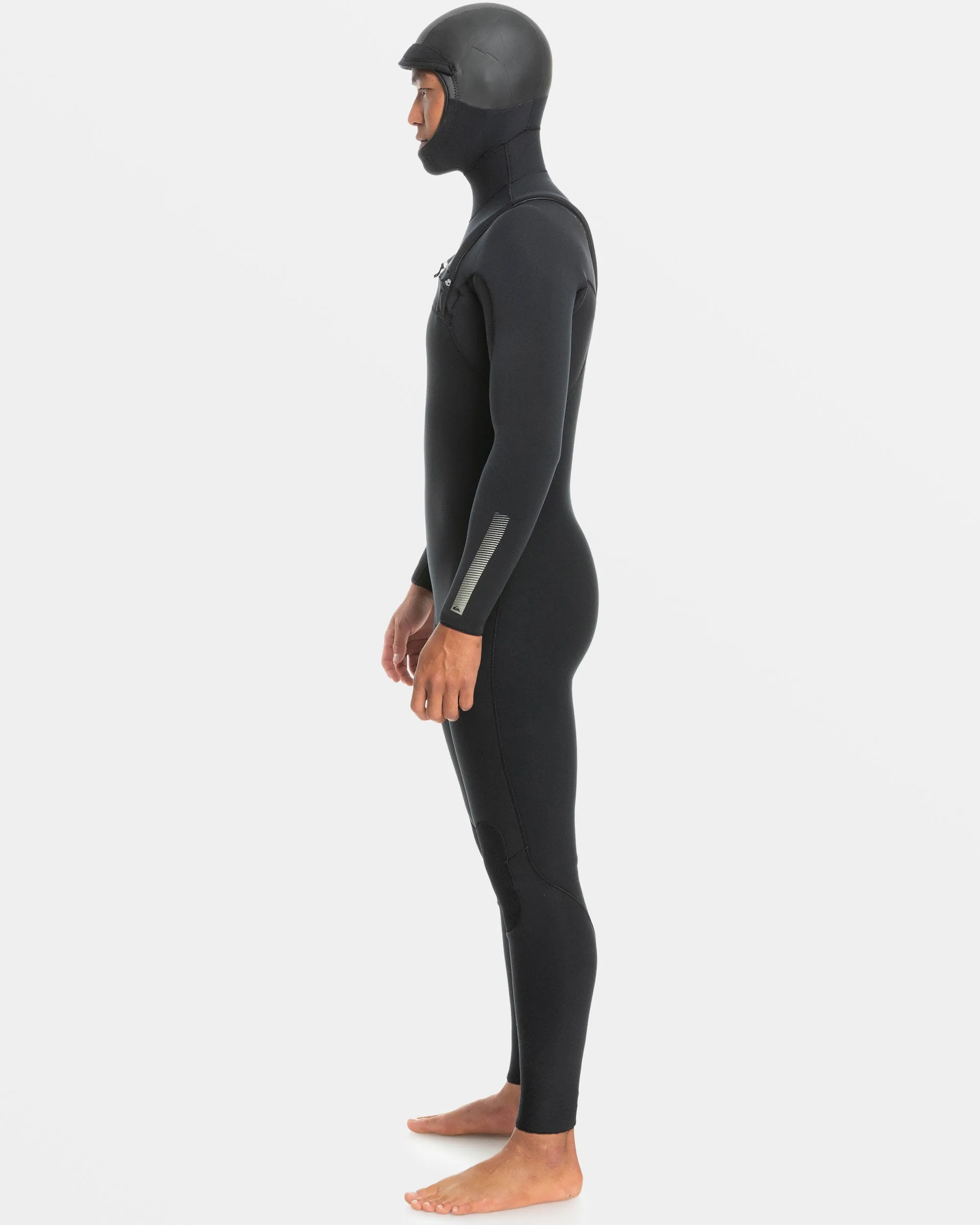 5/4/3mm Highline Hooded GBS Chest Zip Wetsuit - Black sold by Quiksilver product image thumbnail 5