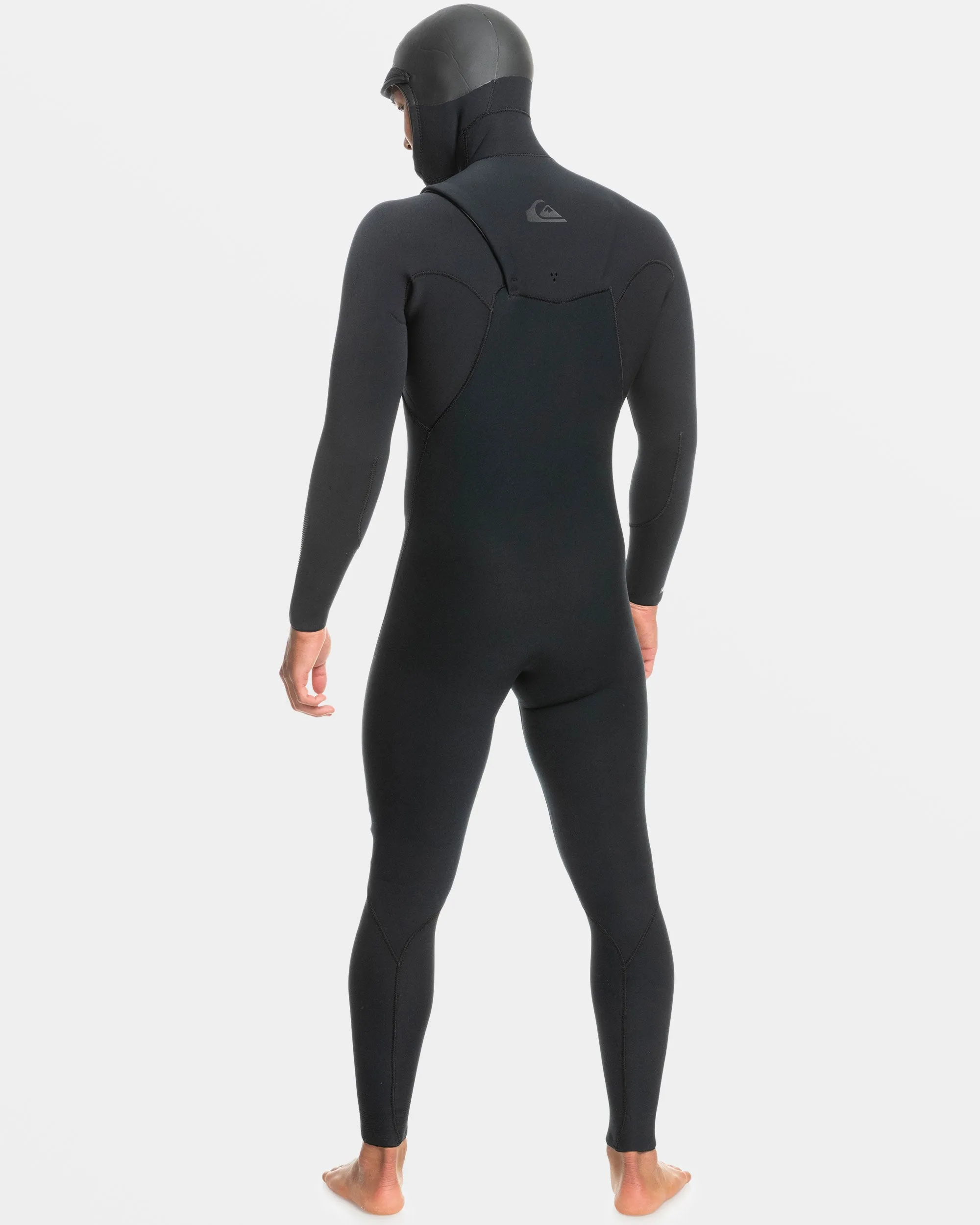 5/4/3mm Highline Hooded GBS Chest Zip Wetsuit - Black sold by Quiksilver product image thumbnail 3