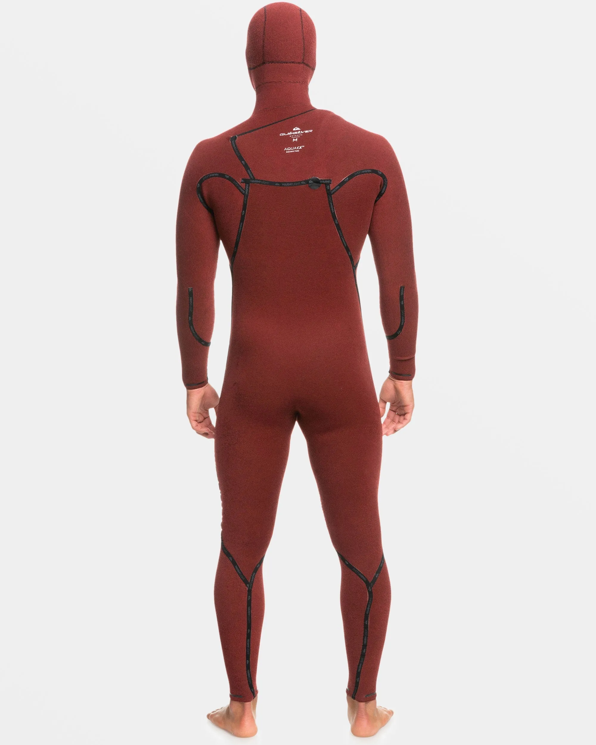 5/4/3mm Highline Hooded GBS Chest Zip Wetsuit - Black sold by Quiksilver product image thumbnail 4