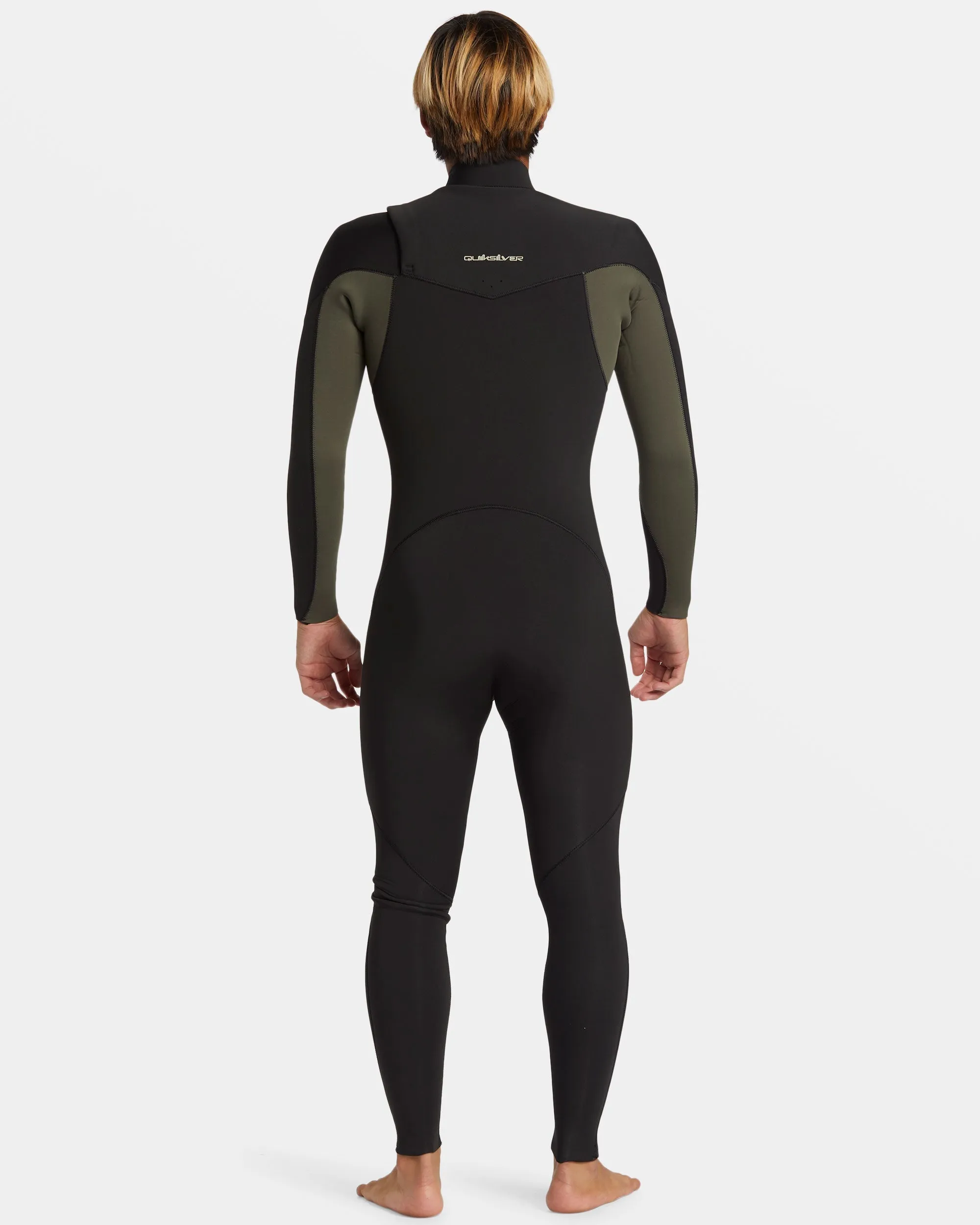 3/2mm Everyday Sessions GBS Chest Zip Wetsuit - Thyme sold by Quiksilver product image thumbnail 3