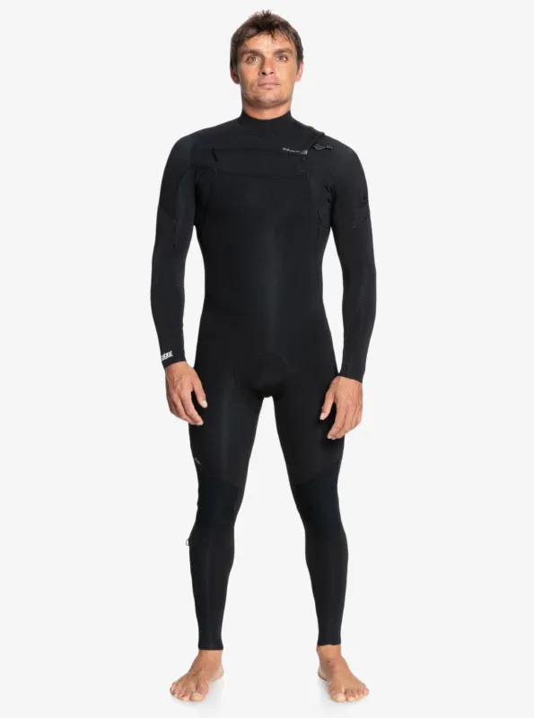 3/2mm Everyday Sessions GBS Chest Zip Wetsuit - Black sold by Quiksilver