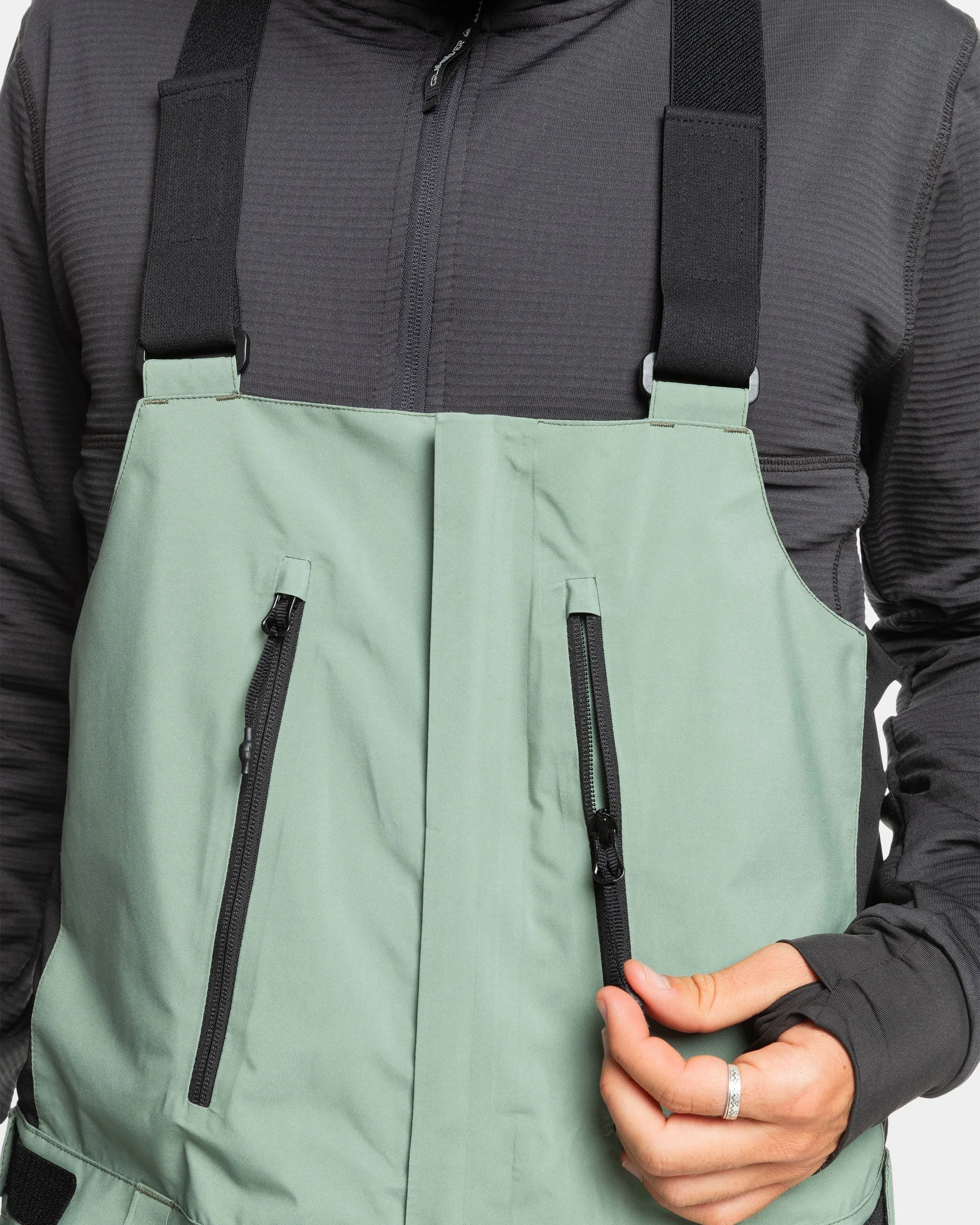 Altostratus Stret Gore-Tex Bib Snow Pants - Sea Spray sold by Quiksilver product image thumbnail 5