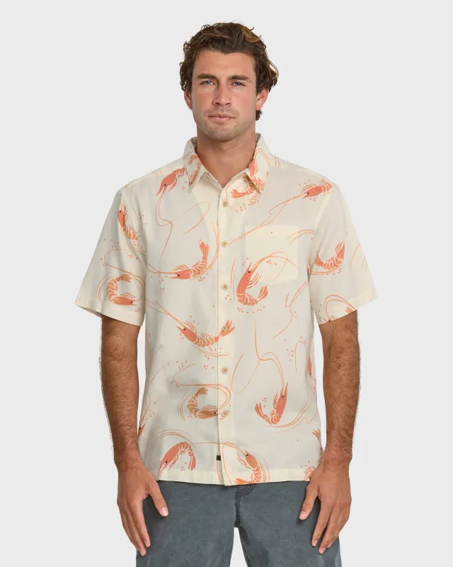 Waterman Jumbo Short Sleeve Shirt - Bone White sold by Quiksilver