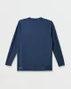 DNA Logo Surf Long Sleeve Surf Tee - Navy Heather sold by Quiksilver