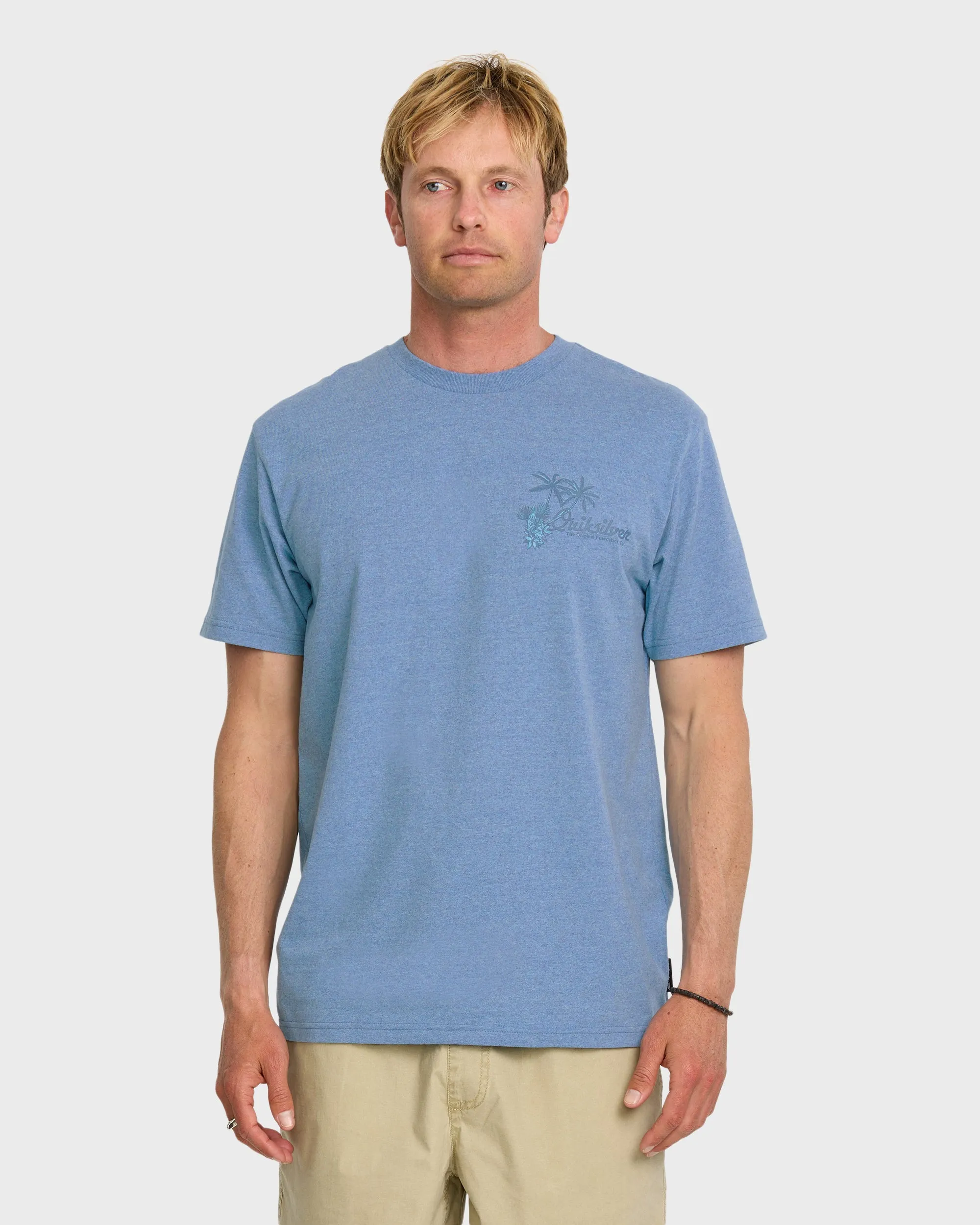 Tropics T-Shirt - Niagara Heather sold by Quiksilver