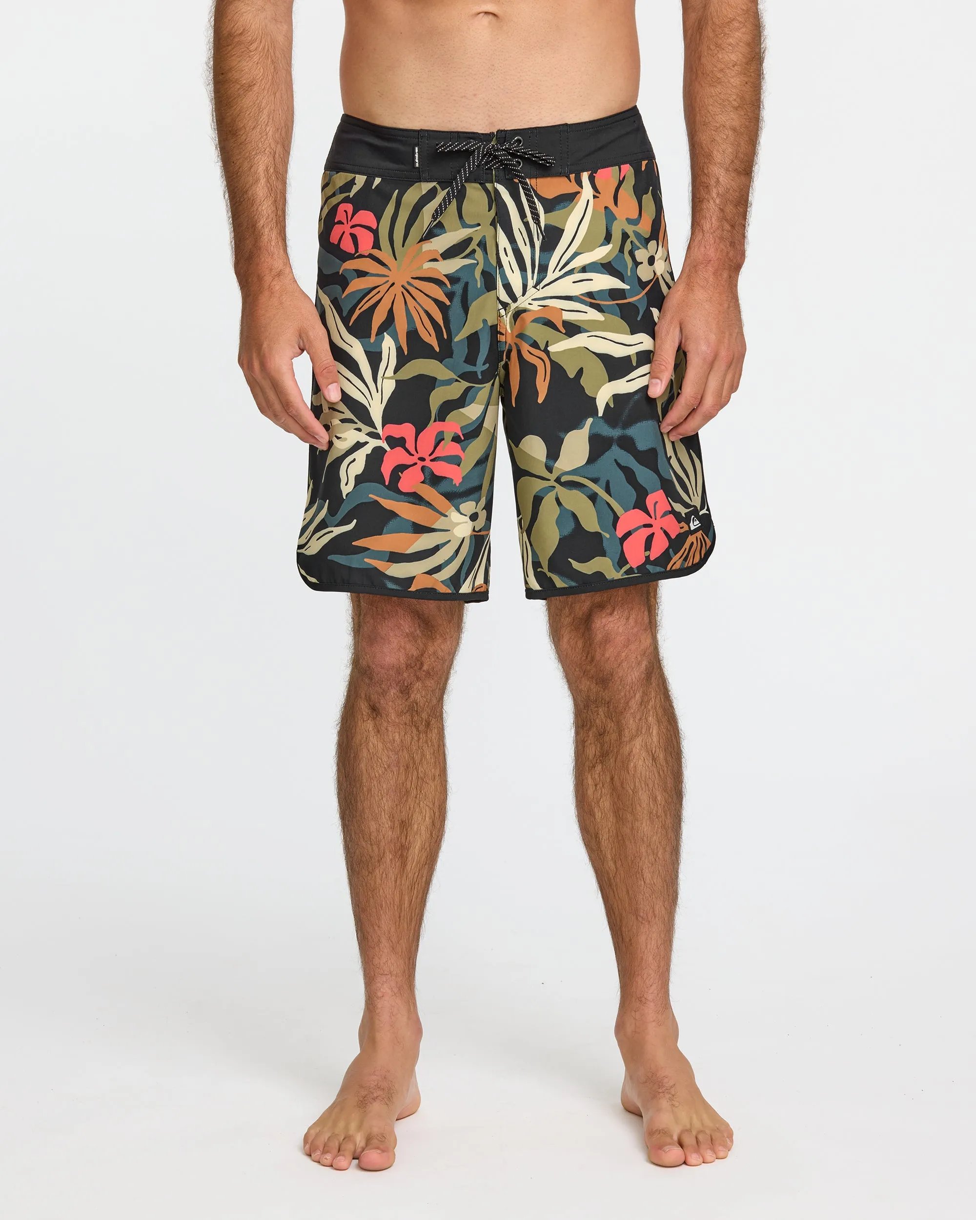 Surfsilk Scallop 19" Boardshorts - Black sold by Quiksilver