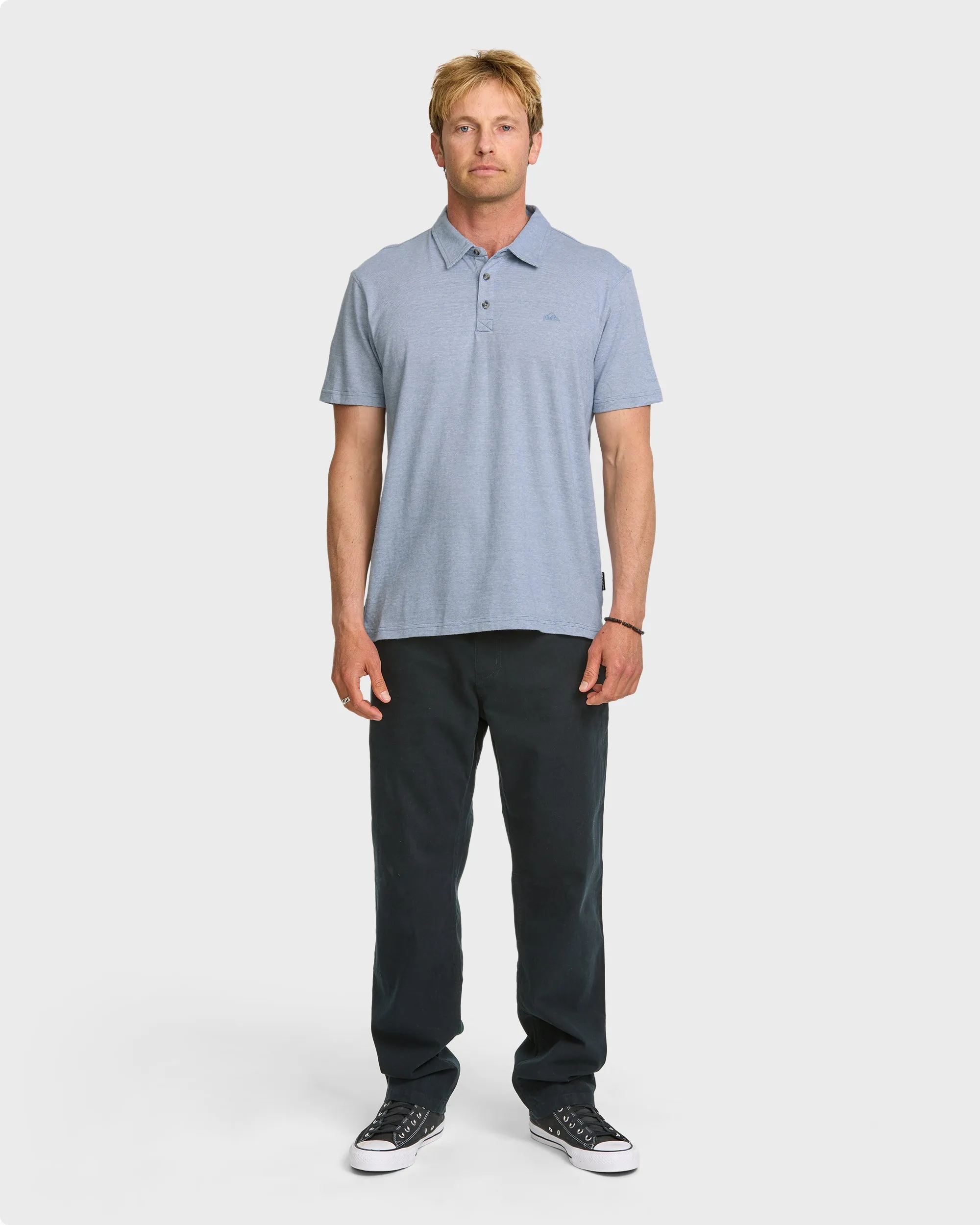 Sunset Cruise Polo Shirt - Copen Blue sold by Quiksilver product image thumbnail 3