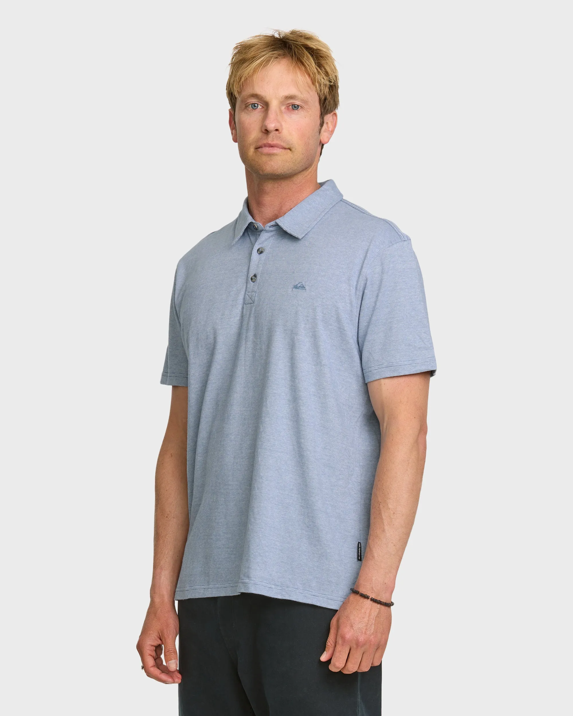 Sunset Cruise Polo Shirt - Copen Blue sold by Quiksilver product image thumbnail 4