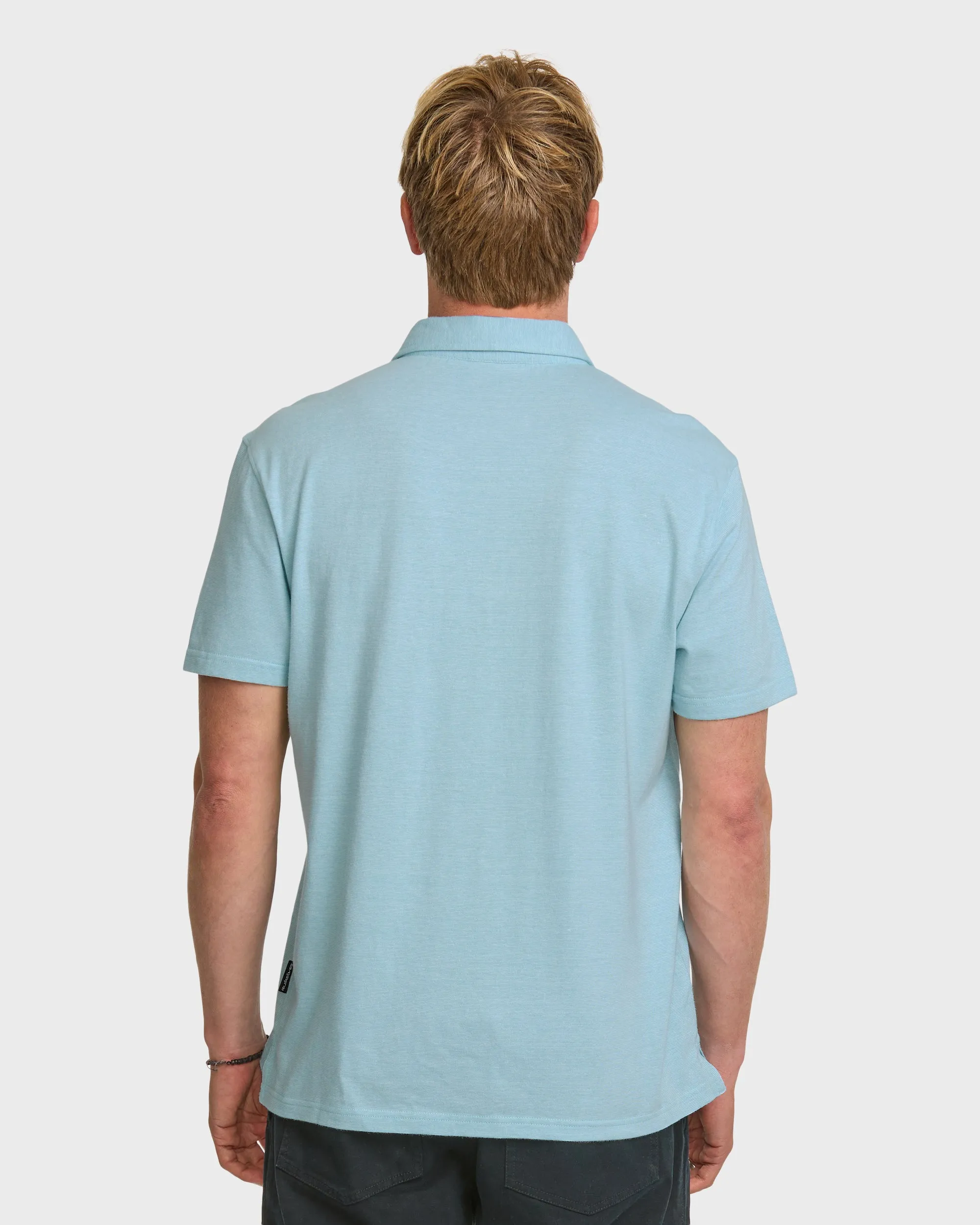 Sunset Cruise Polo Shirt - Aqua Blue sold by Quiksilver product image thumbnail 2