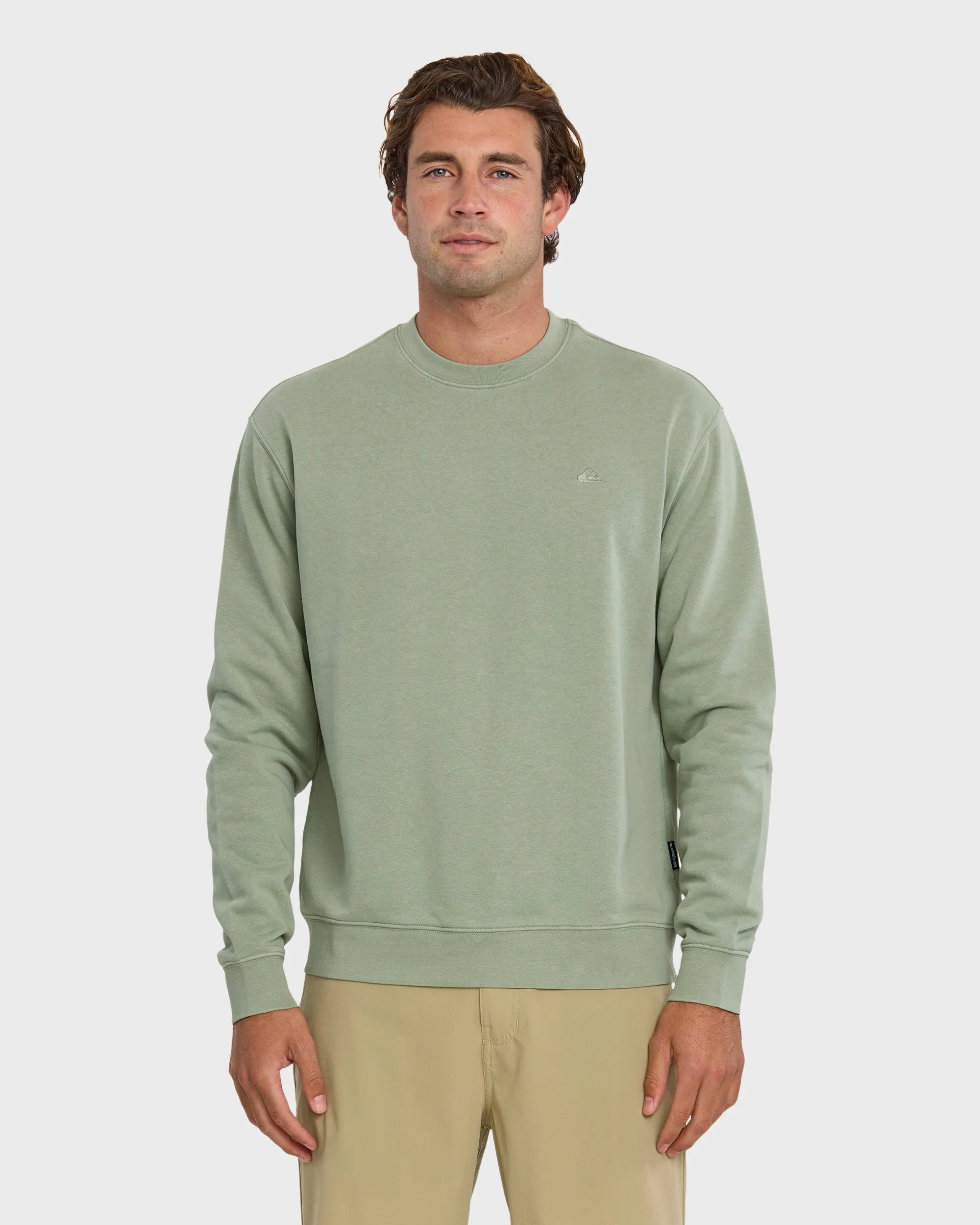Saltwater Crewneck Sweatshirt - Herb sold by Quiksilver