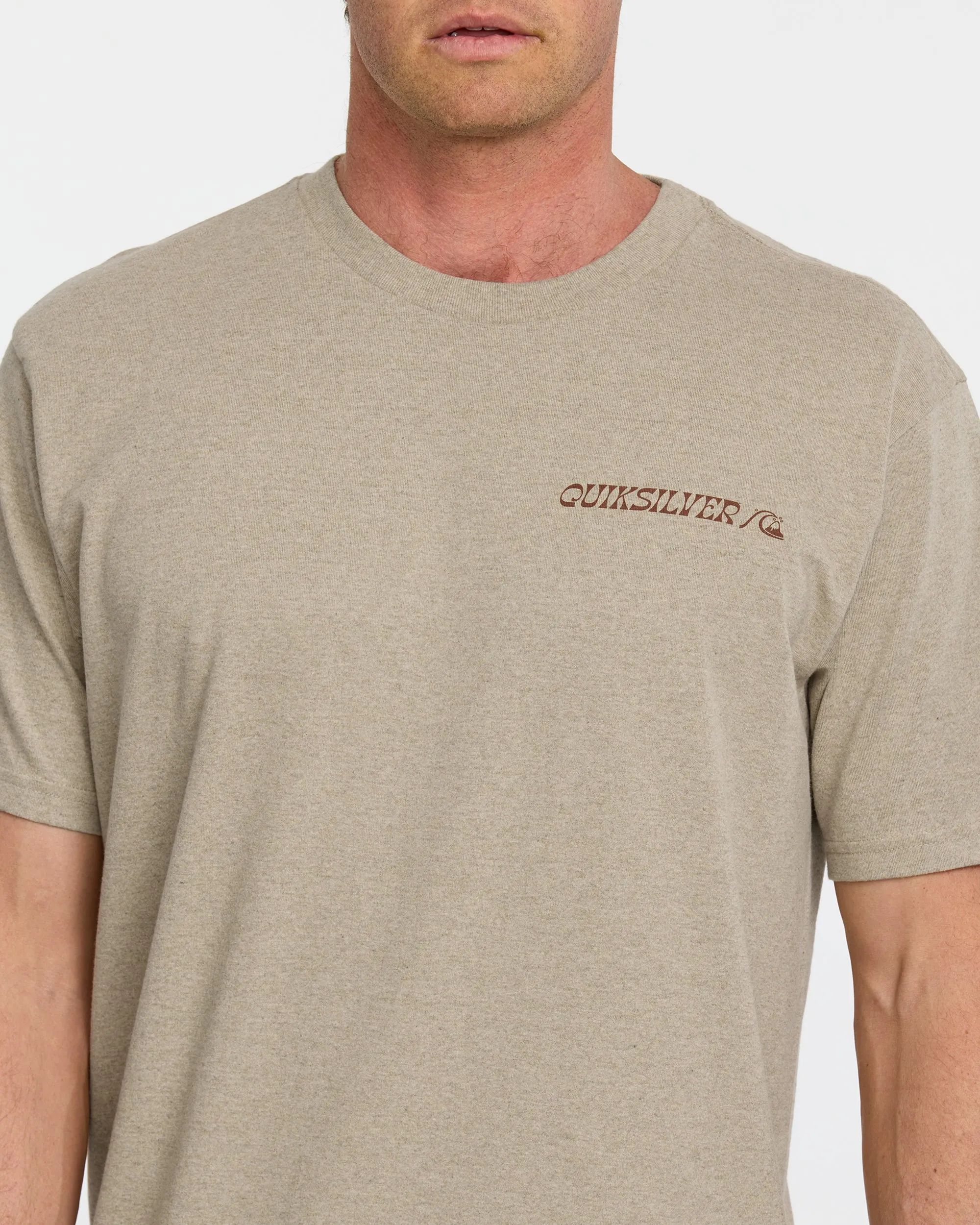 Rail Grab T-Shirt - Twill Heather sold by Quiksilver product image thumbnail 5