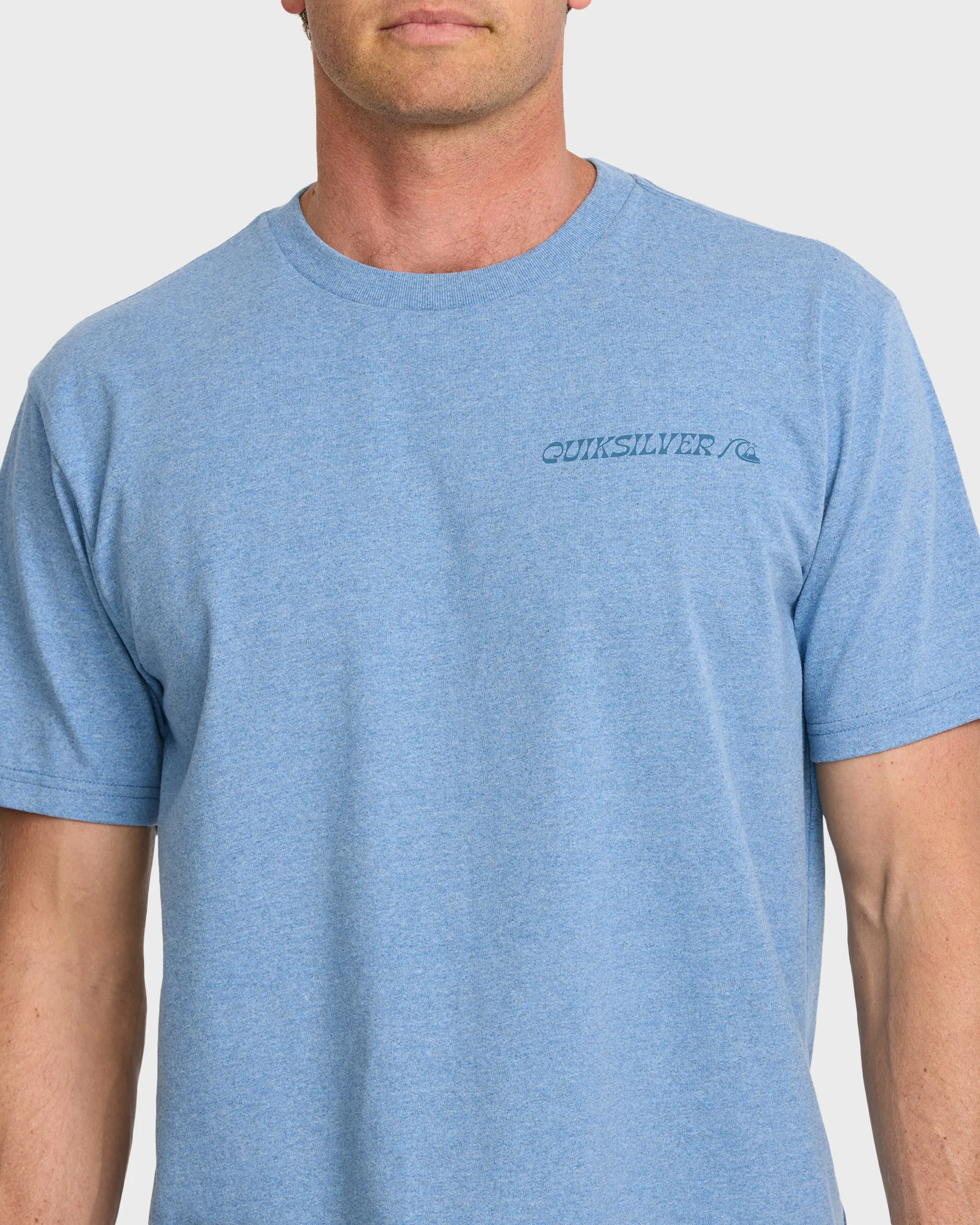 Rail Grab T-Shirt - Niagara Heather sold by Quiksilver product image thumbnail 5