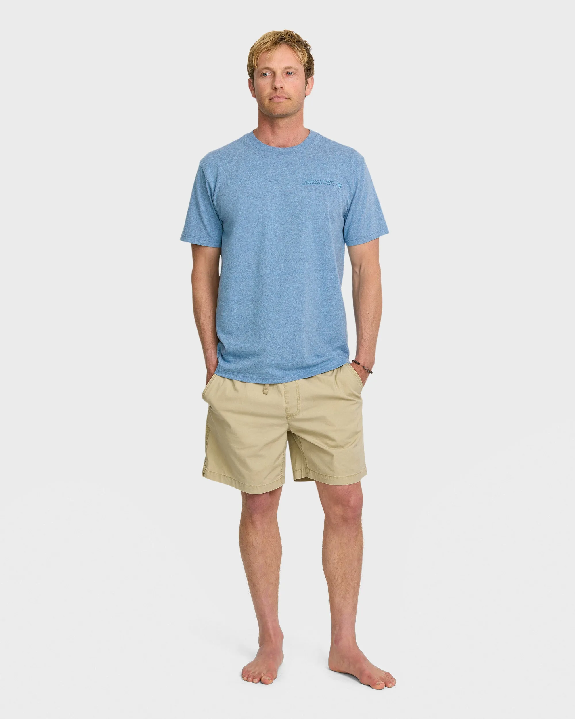 Rail Grab T-Shirt - Niagara Heather sold by Quiksilver product image thumbnail 3