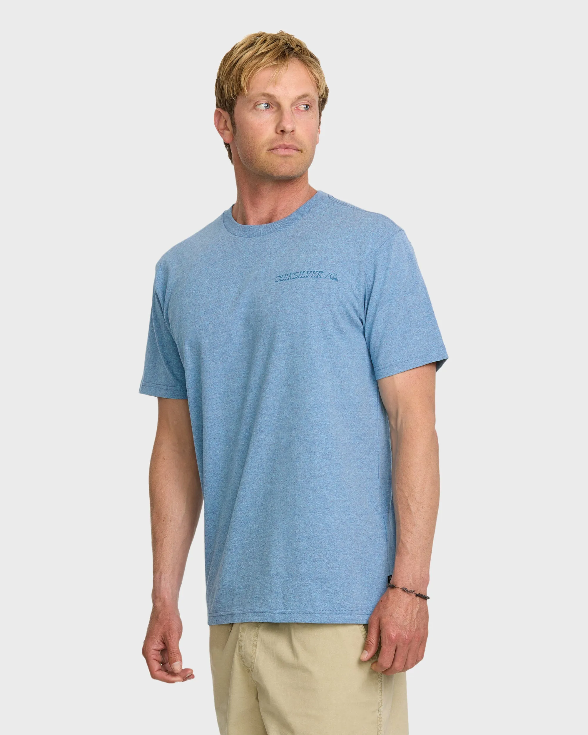 Rail Grab T-Shirt - Niagara Heather sold by Quiksilver product image thumbnail 4