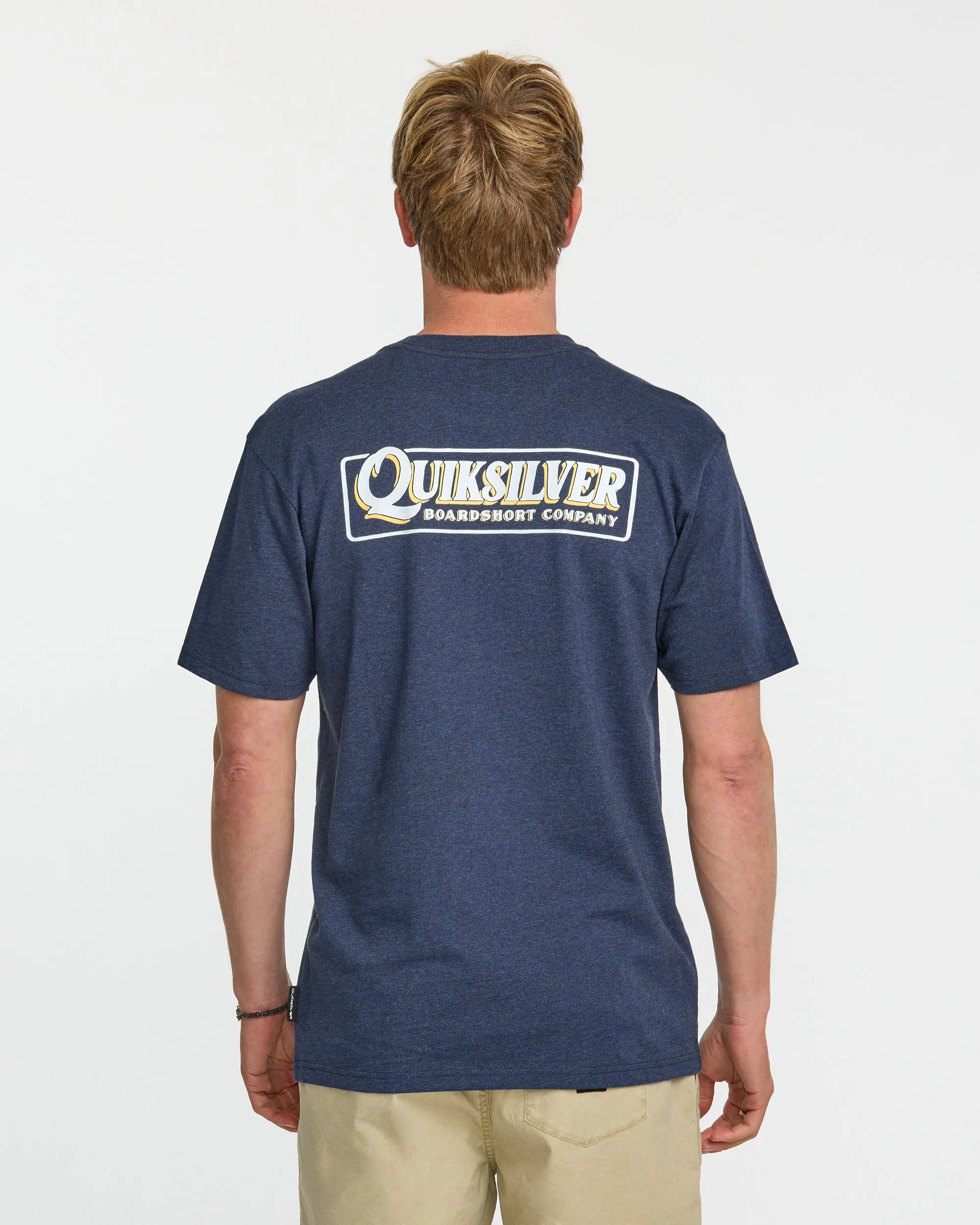 Garage Sign T-Shirt - Navy Heather sold by Quiksilver product image thumbnail 2