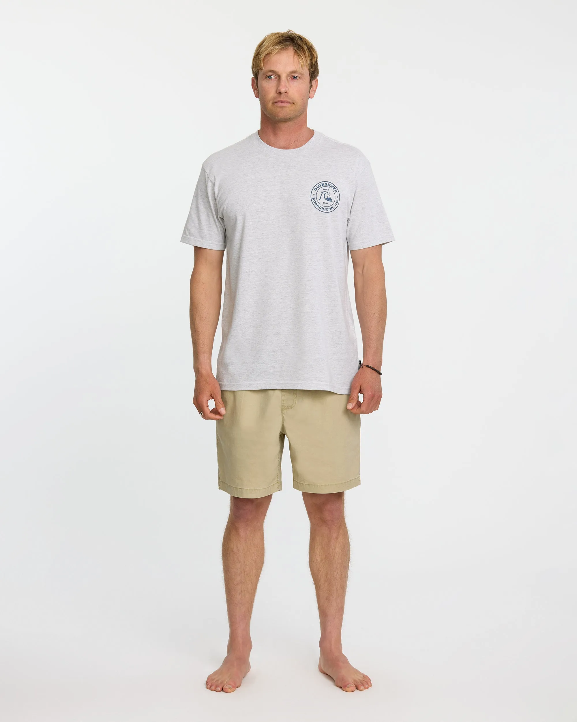 Bubbles T-Shirt - Silver White Heather sold by Quiksilver product image thumbnail 3