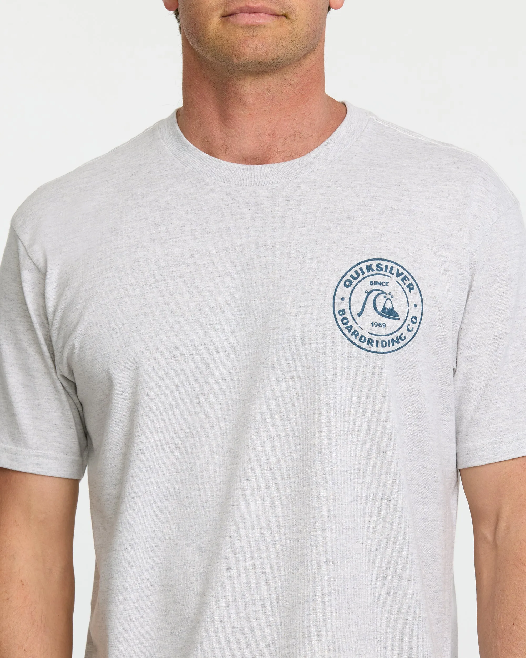 Bubbles T-Shirt - Silver White Heather sold by Quiksilver product image thumbnail 5