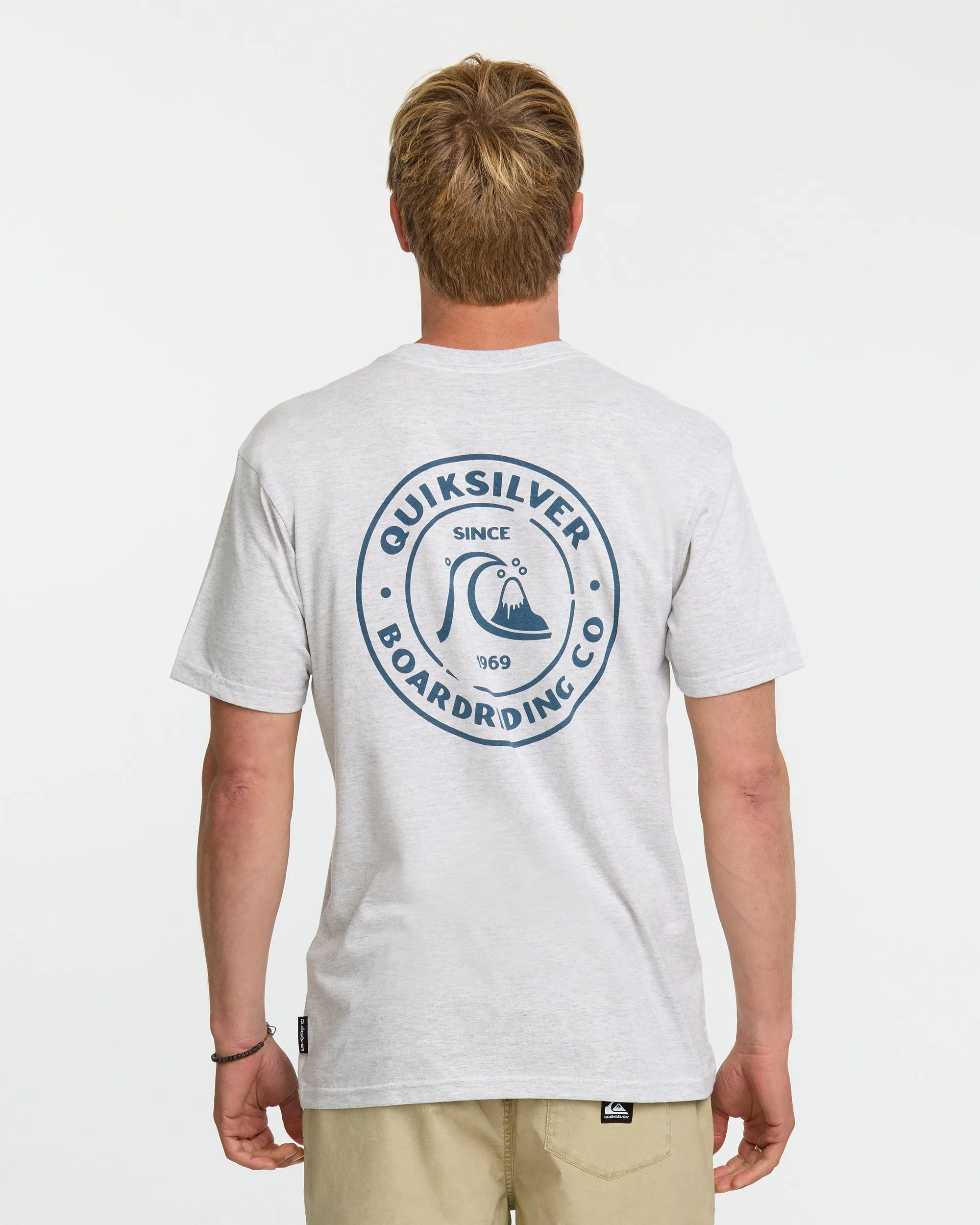 Bubbles T-Shirt - Silver White Heather sold by Quiksilver product image thumbnail 2