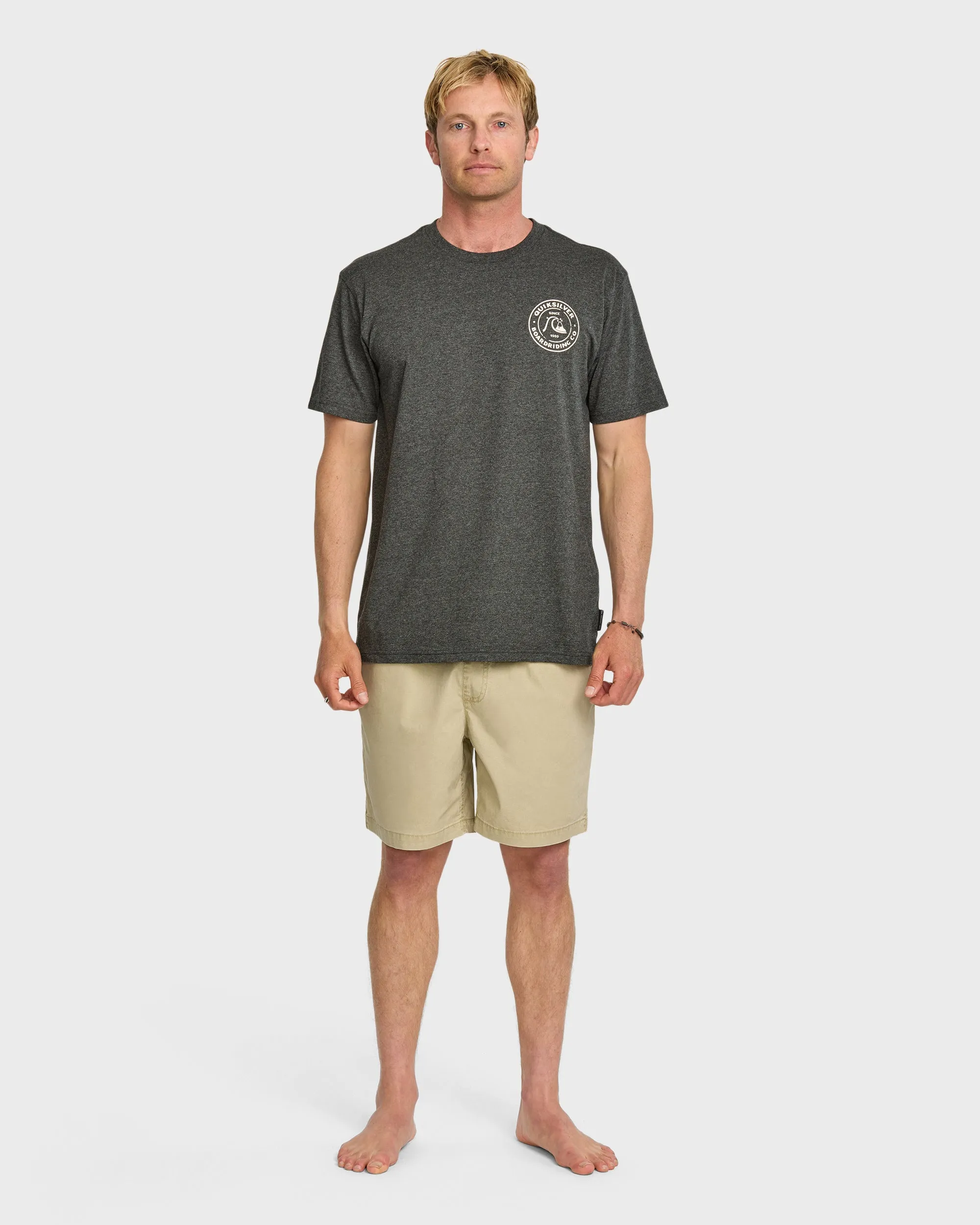 Bubbles T-Shirt - Charcoal Heather sold by Quiksilver product image thumbnail 3