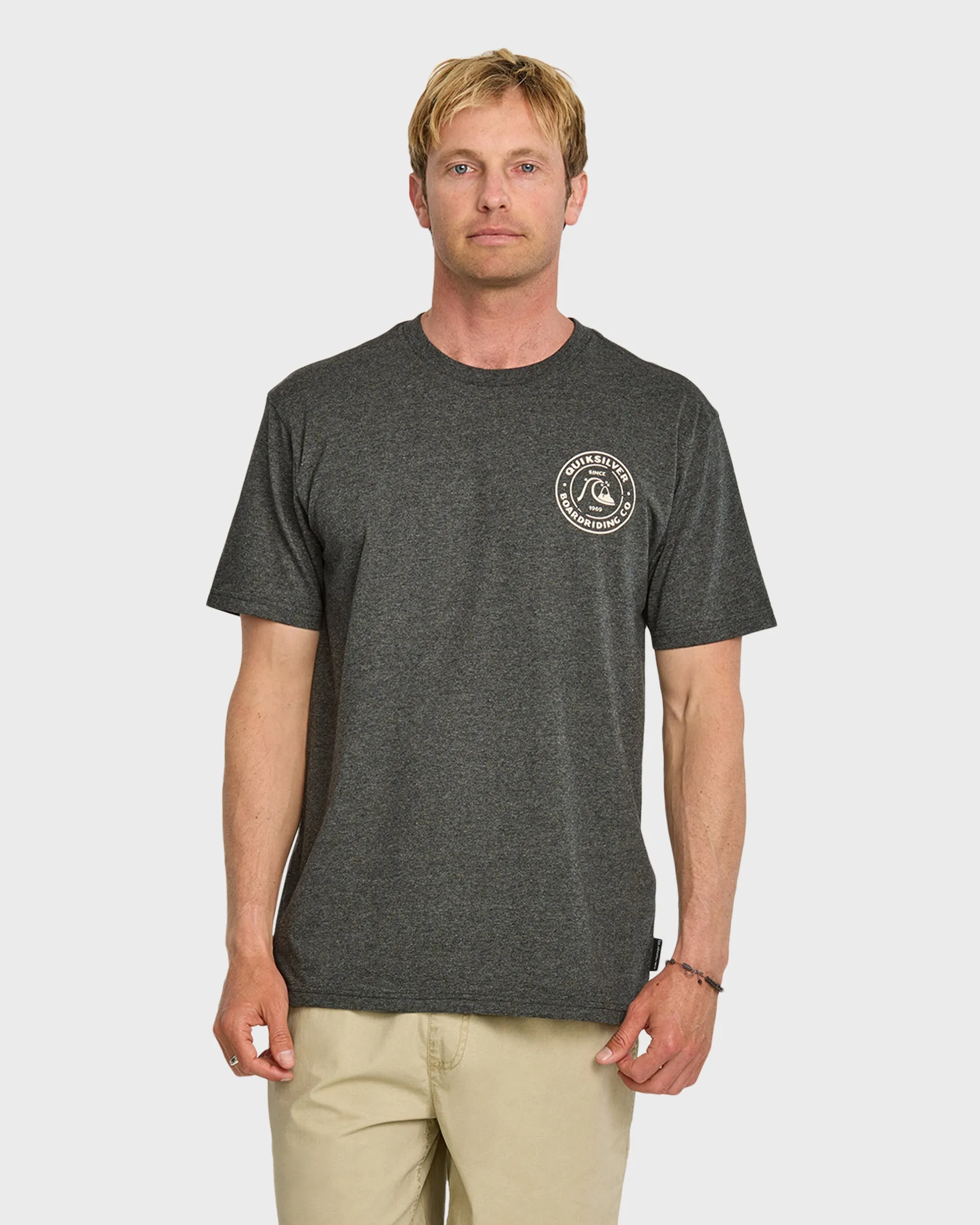 Bubbles T-Shirt - Charcoal Heather sold by Quiksilver