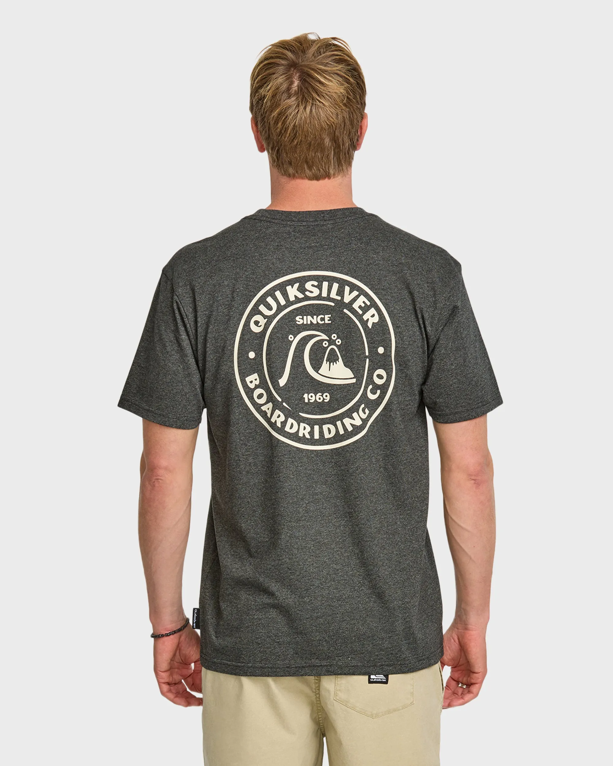Bubbles T-Shirt - Charcoal Heather sold by Quiksilver product image thumbnail 2