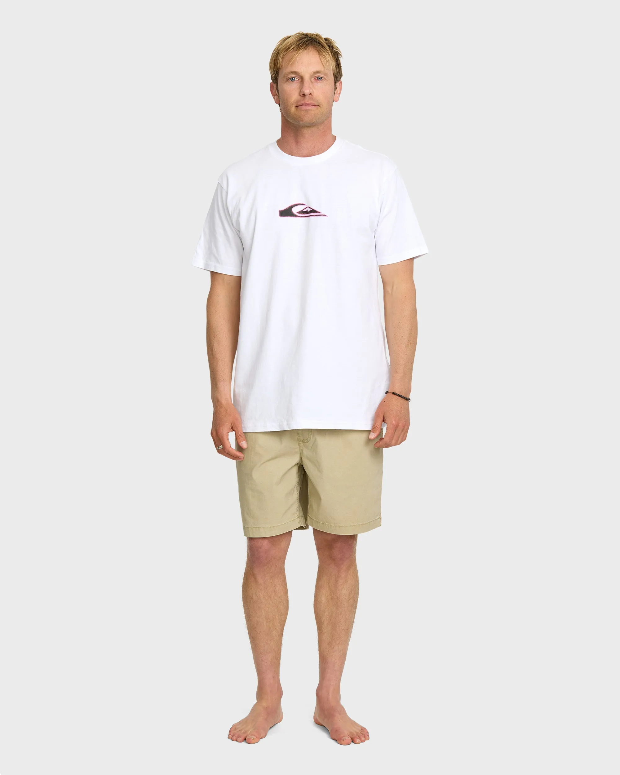 Oval Torch T-Shirt - White sold by Quiksilver product image thumbnail 3