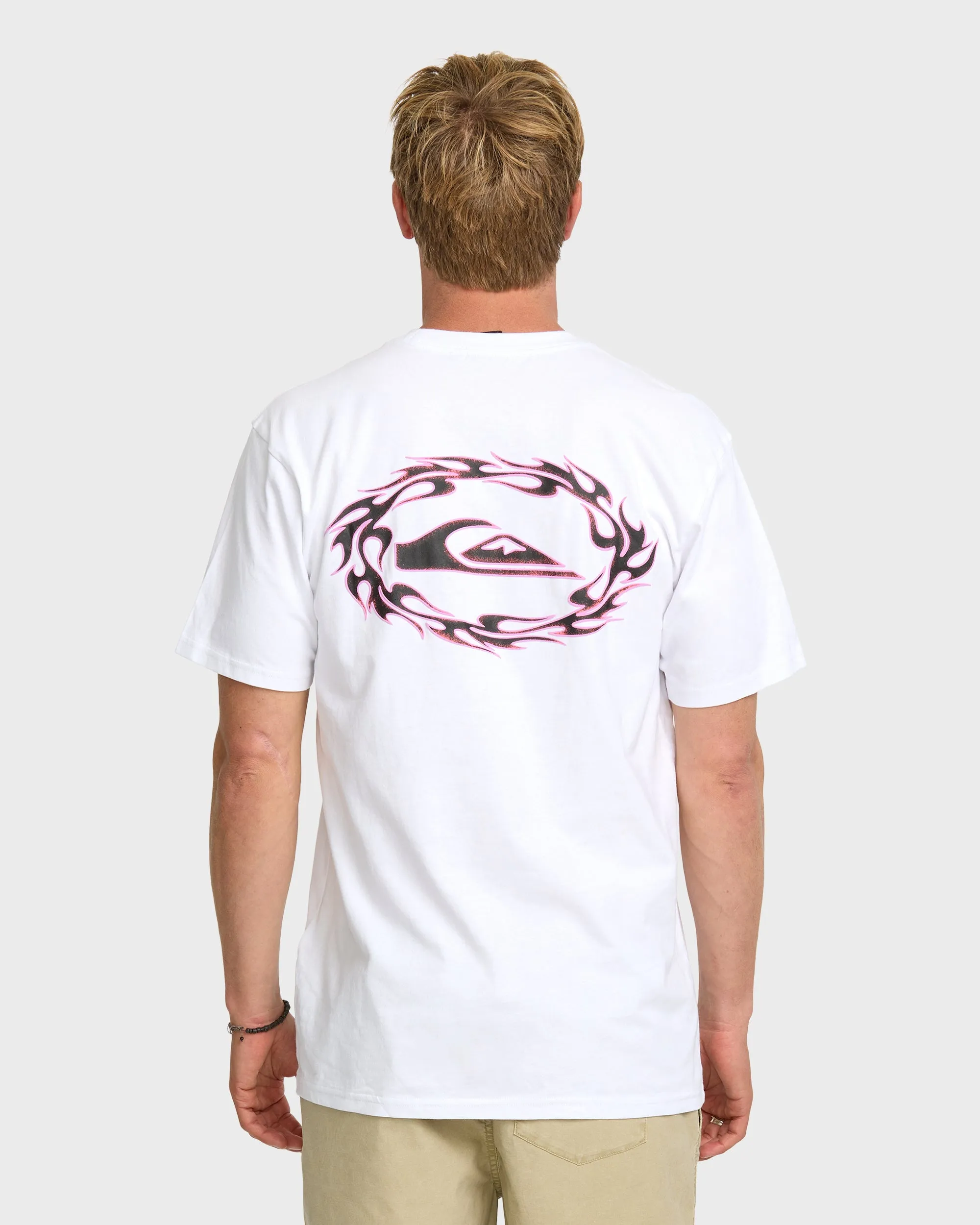 Oval Torch T-Shirt - White sold by Quiksilver product image thumbnail 2