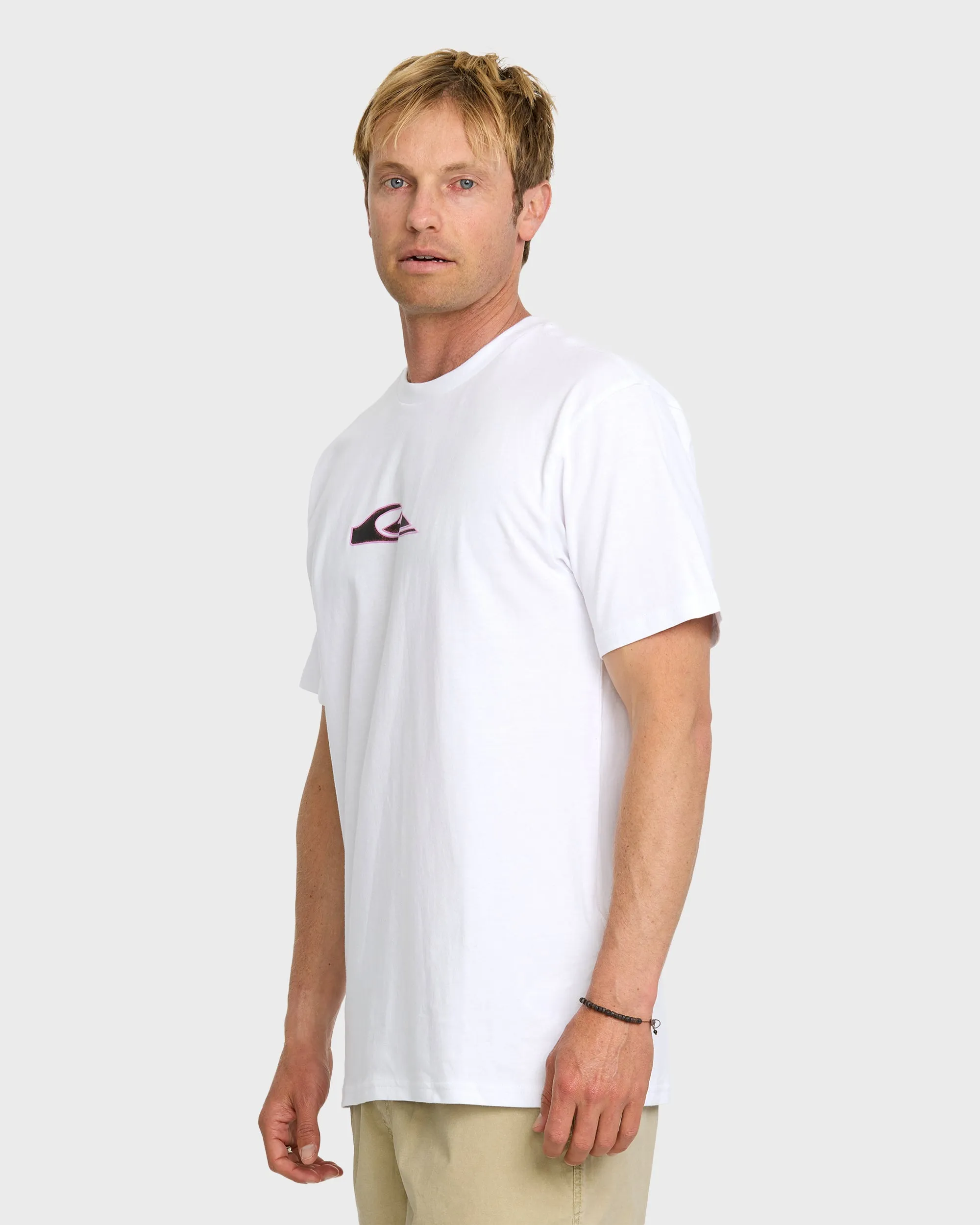 Oval Torch T-Shirt - White sold by Quiksilver product image thumbnail 4
