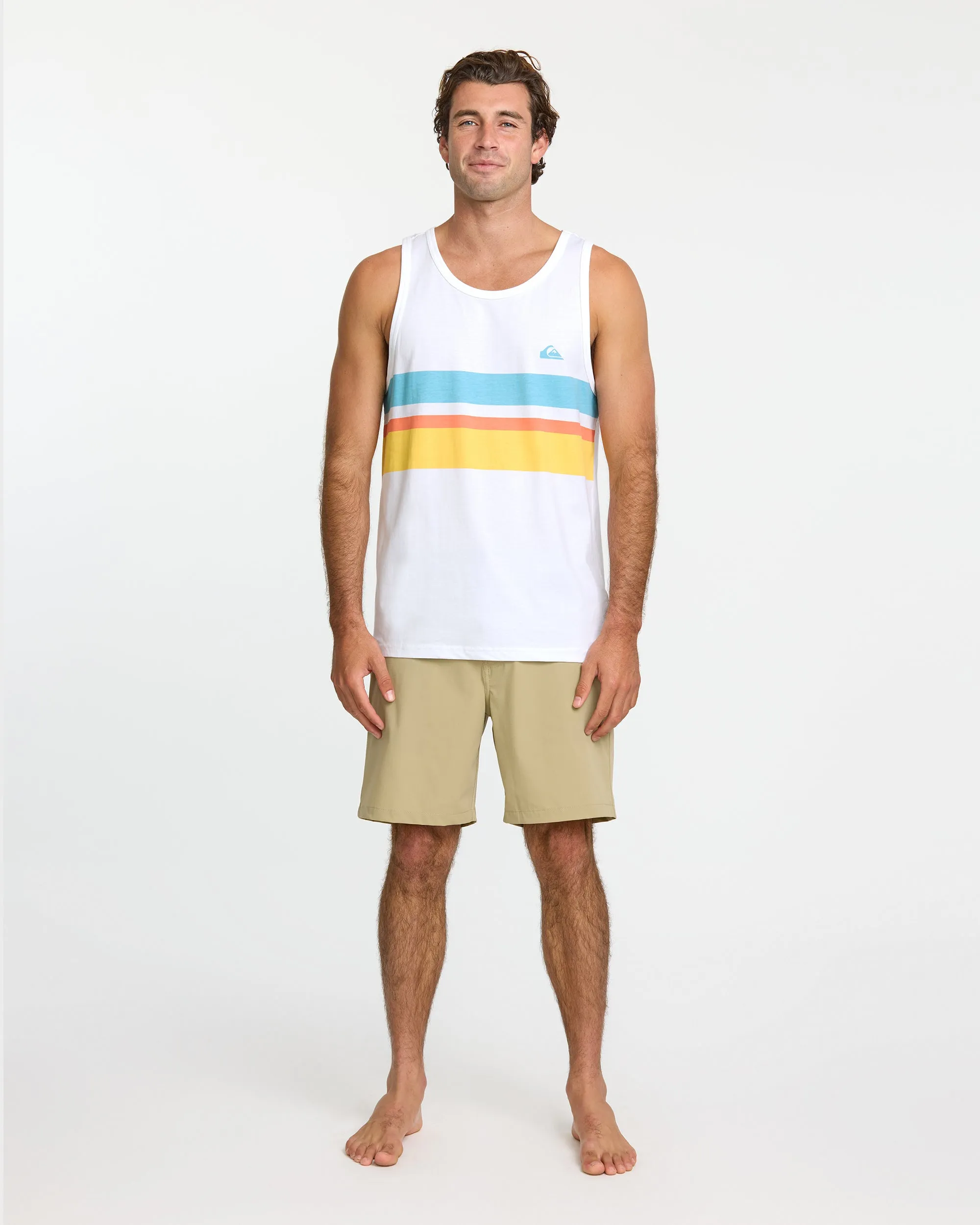 Everyday Stripe Tank - White sold by Quiksilver product image thumbnail 3