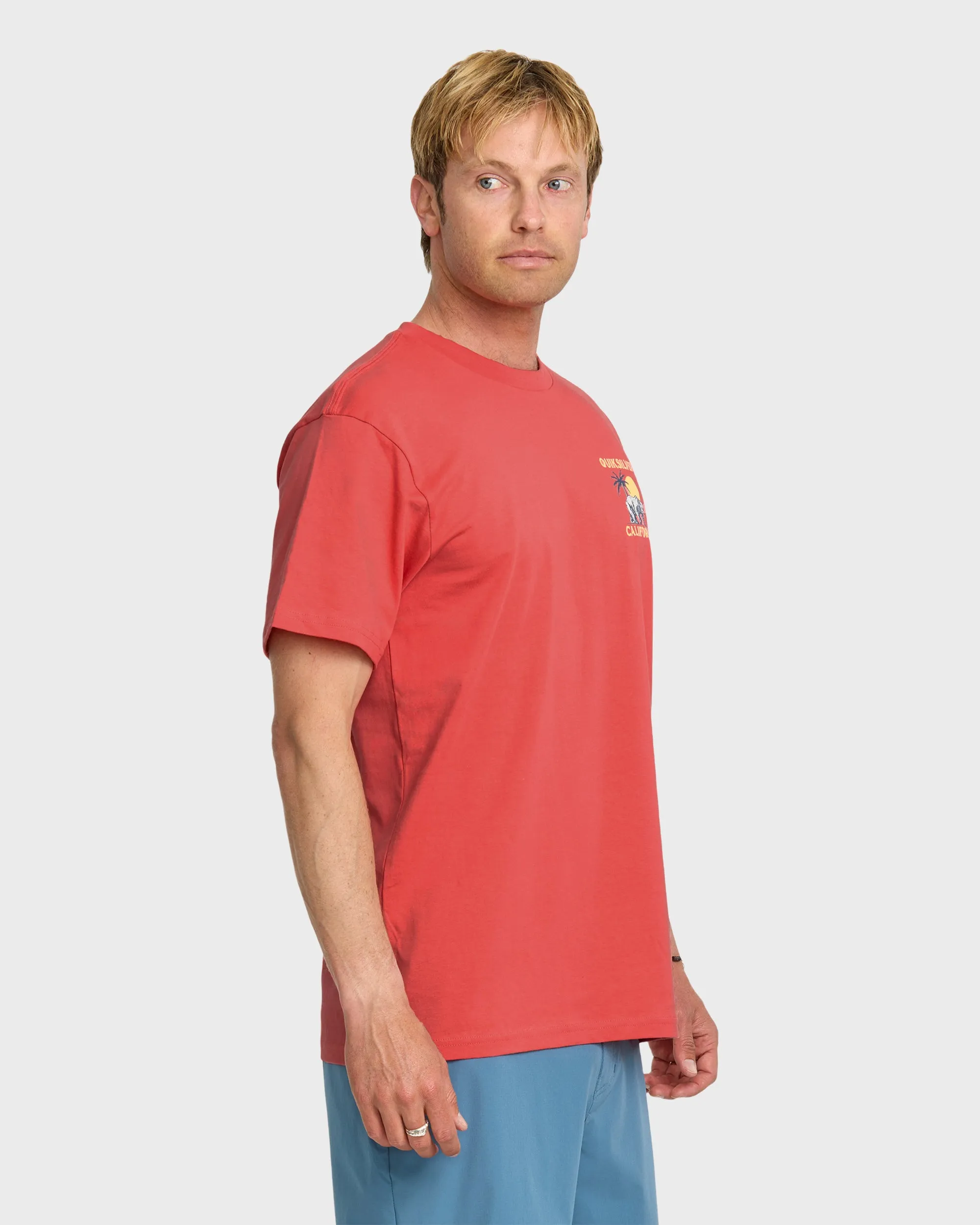 Ca Bear Set T-Shirt - Coral sold by Quiksilver product image thumbnail 4